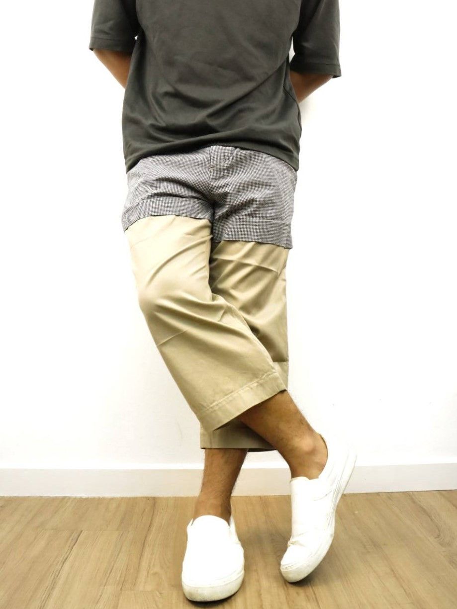Nozomi Ishiguro Nozomi Ishiguro Hybrid Plaid Khakis Cropped Pant Size US 29 - 5 Thumbnail