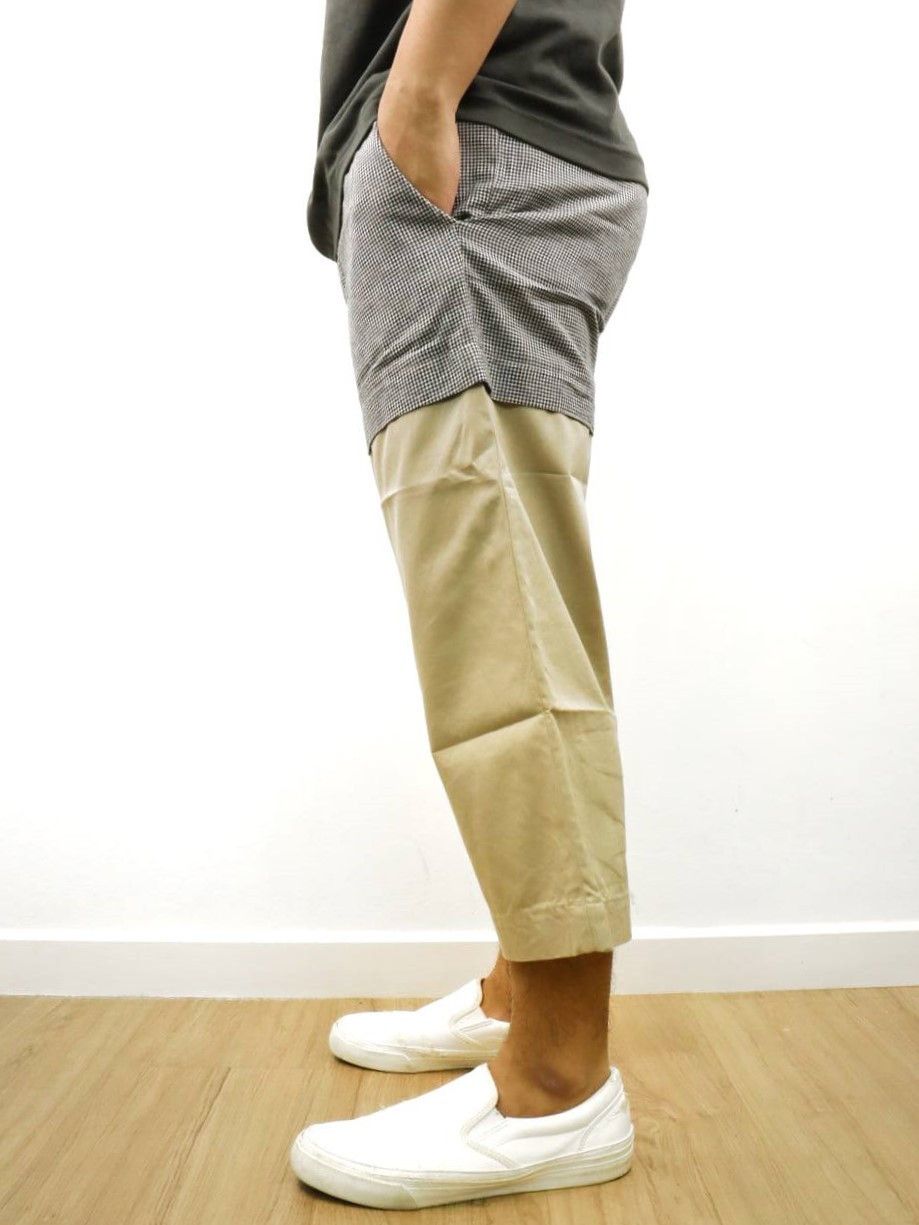 Nozomi Ishiguro Nozomi Ishiguro Hybrid Plaid Khakis Cropped Pant Size US 29 - 4 Thumbnail