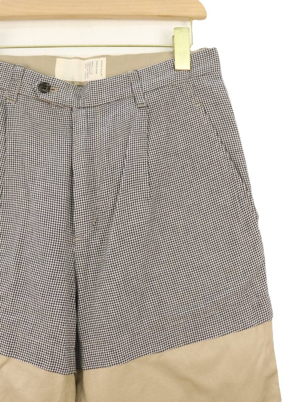 Nozomi Ishiguro Nozomi Ishiguro Hybrid Plaid Khakis Cropped Pant Size US 29 - 8 Thumbnail