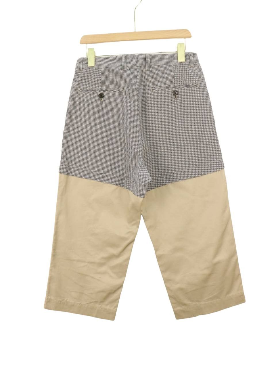 Nozomi Ishiguro Nozomi Ishiguro Hybrid Plaid Khakis Cropped Pant Size US 29 - 7 Thumbnail