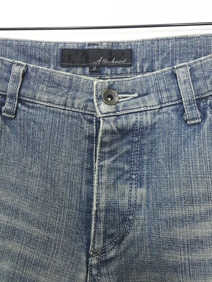 Attachment ATTACHMENT Straight Cut Denim Jeans Pant Size US 32 / EU 48 - 5 Thumbnail