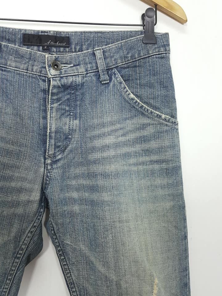Attachment ATTACHMENT Straight Cut Denim Jeans Pant Size US 32 / EU 48 - 4 Thumbnail