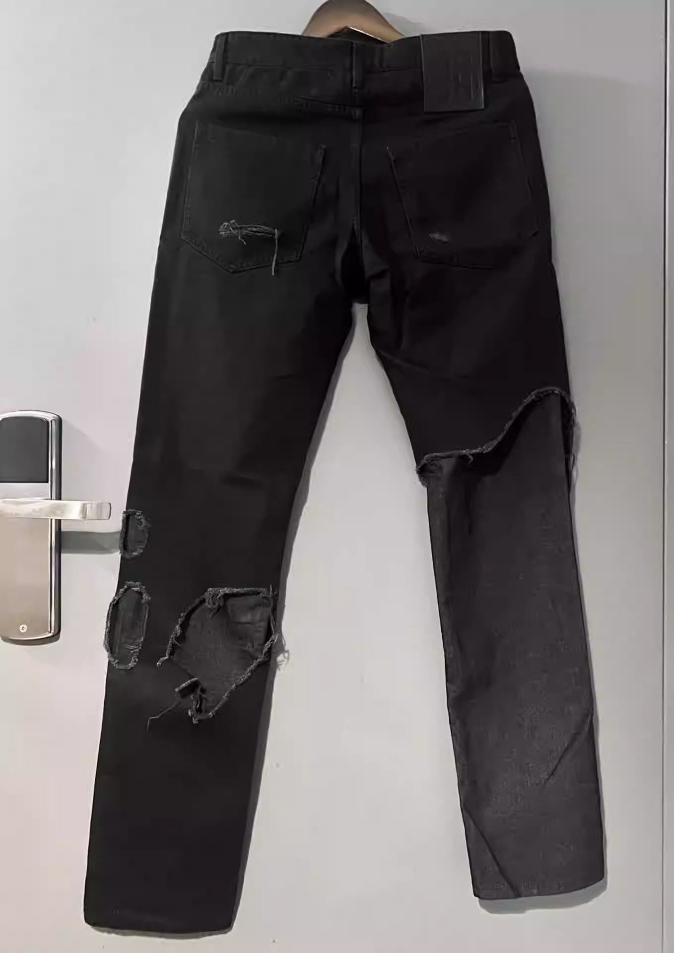 Raf Simons Raf Simons double layer ripped jeans Size US 30 / EU 46 - 2 Thumbnail