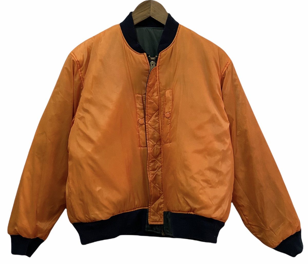 Japanese Brand 🔥VINTAGE PRINTSTAR RARE GREEN BOMBER JACKET Size US M / EU 48-50 / 2 - 3 Thumbnail