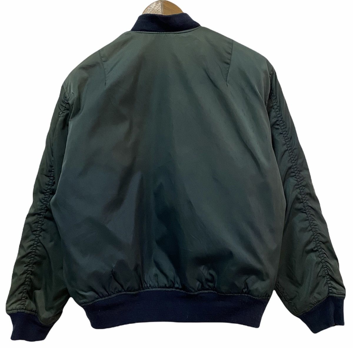 Japanese Brand 🔥VINTAGE PRINTSTAR RARE GREEN BOMBER JACKET Size US M / EU 48-50 / 2 - 4 Thumbnail