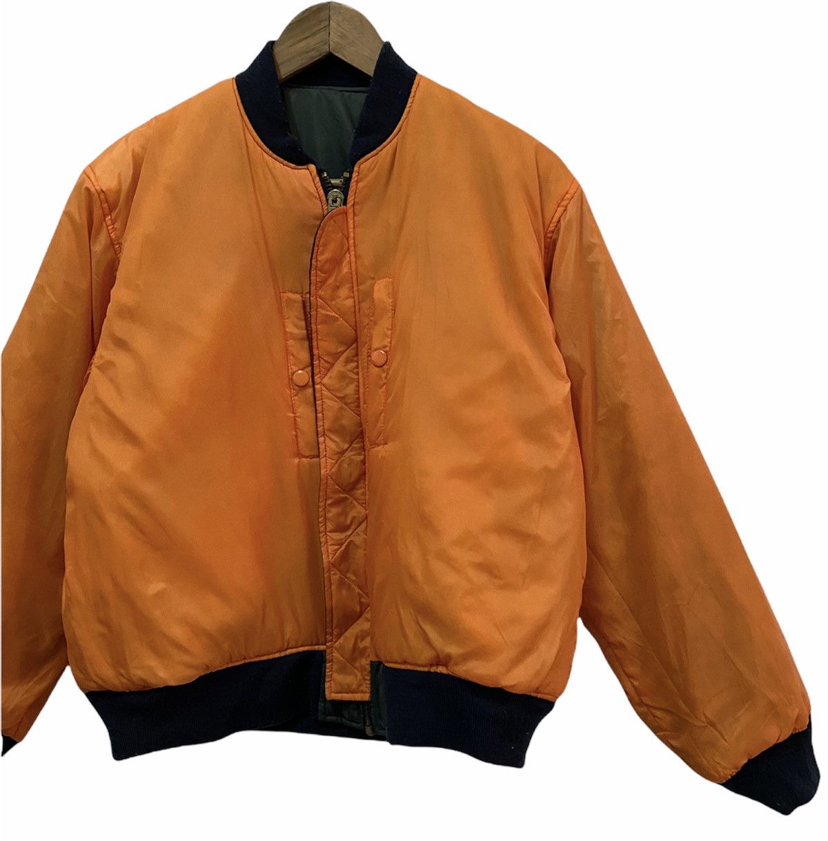 Japanese Brand 🔥VINTAGE PRINTSTAR RARE GREEN BOMBER JACKET Size US M / EU 48-50 / 2 - 9 Thumbnail
