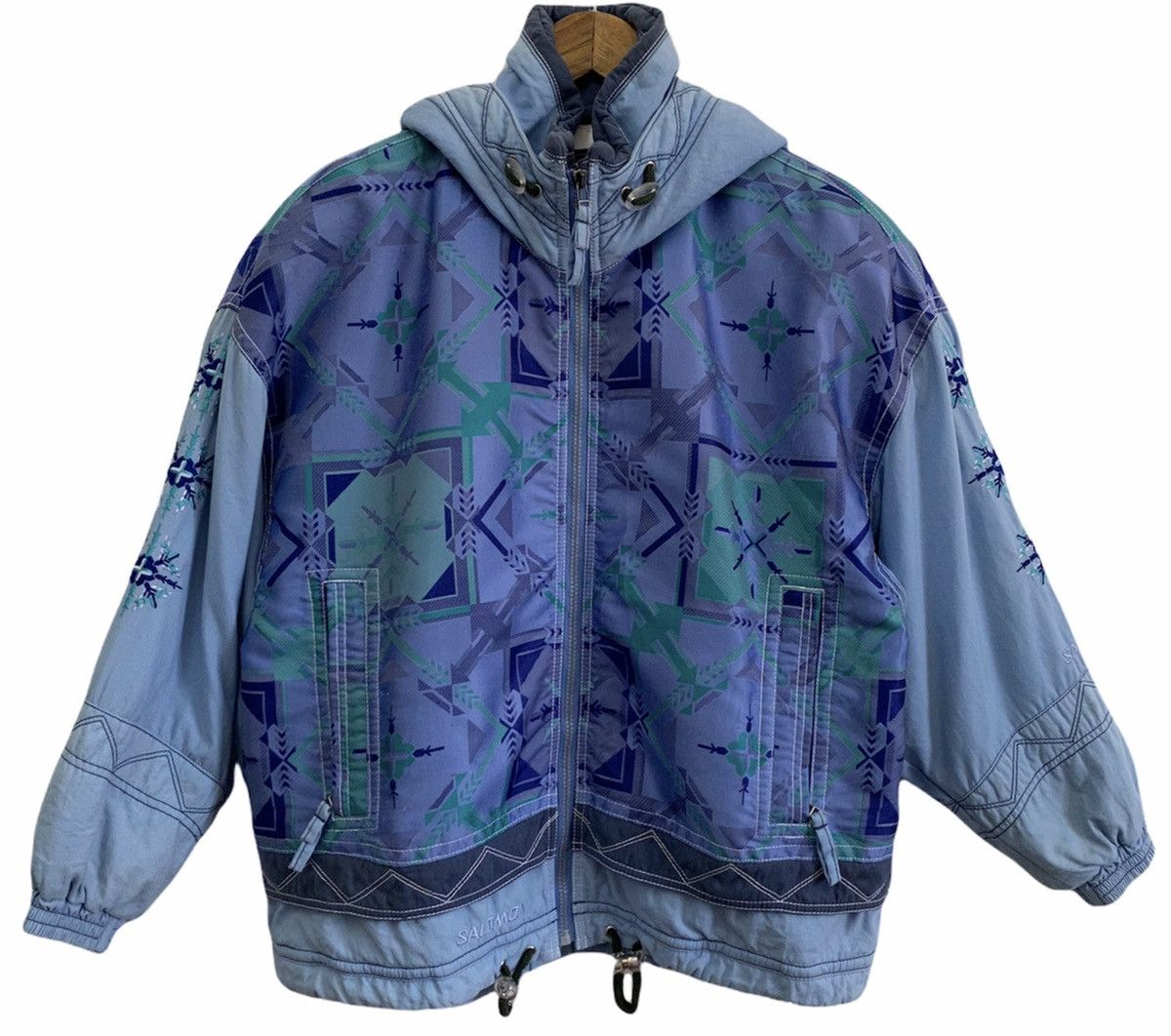image of Salomon Snow Winter Ski Jacket in Blue, Men's (Size XL)