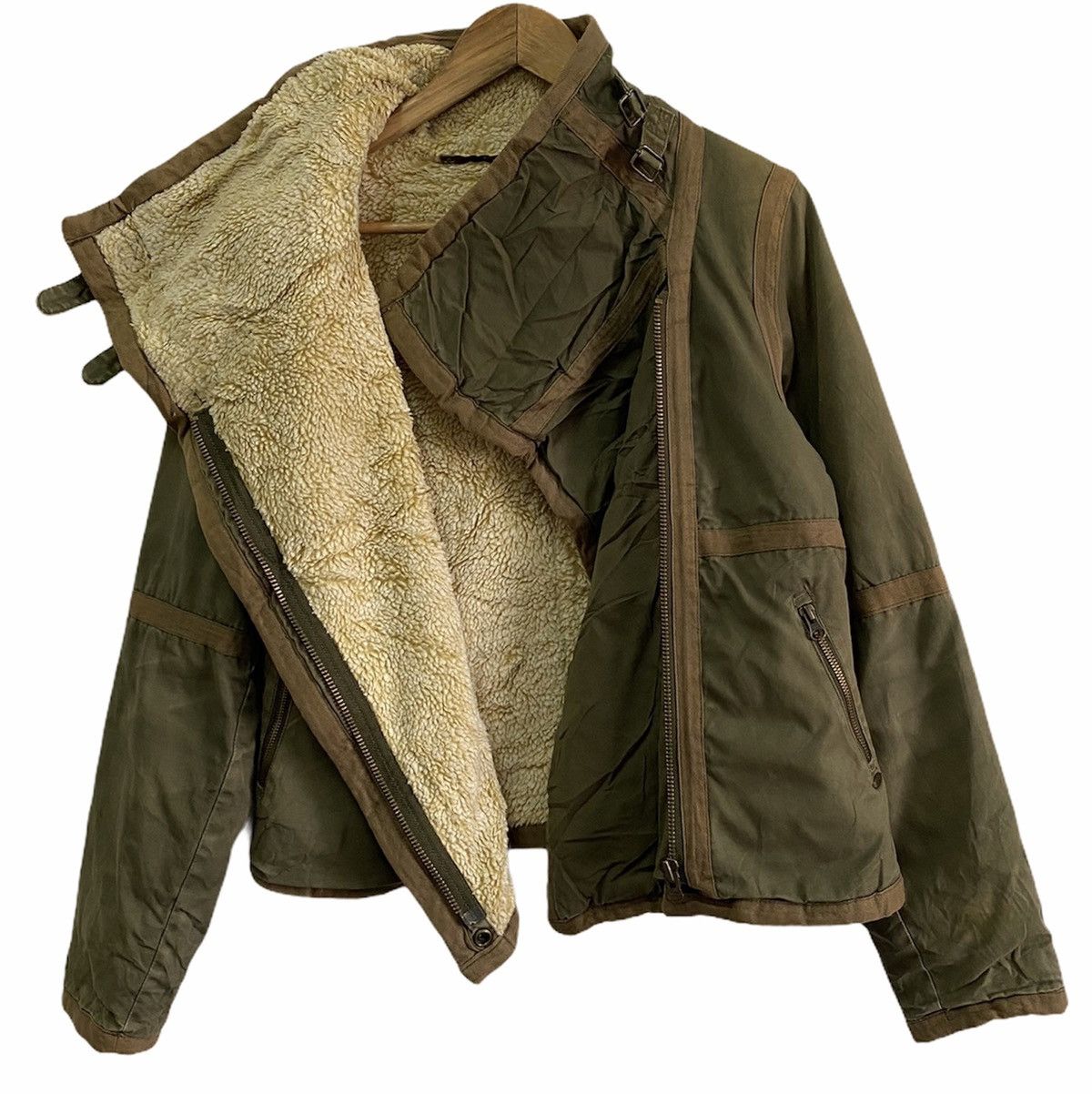 Kapital GRAIL🔥PATCHWORK Asymmetric Kapital Sherpa Jacket Size US S / EU 44-46 / 1 - 2 Thumbnail