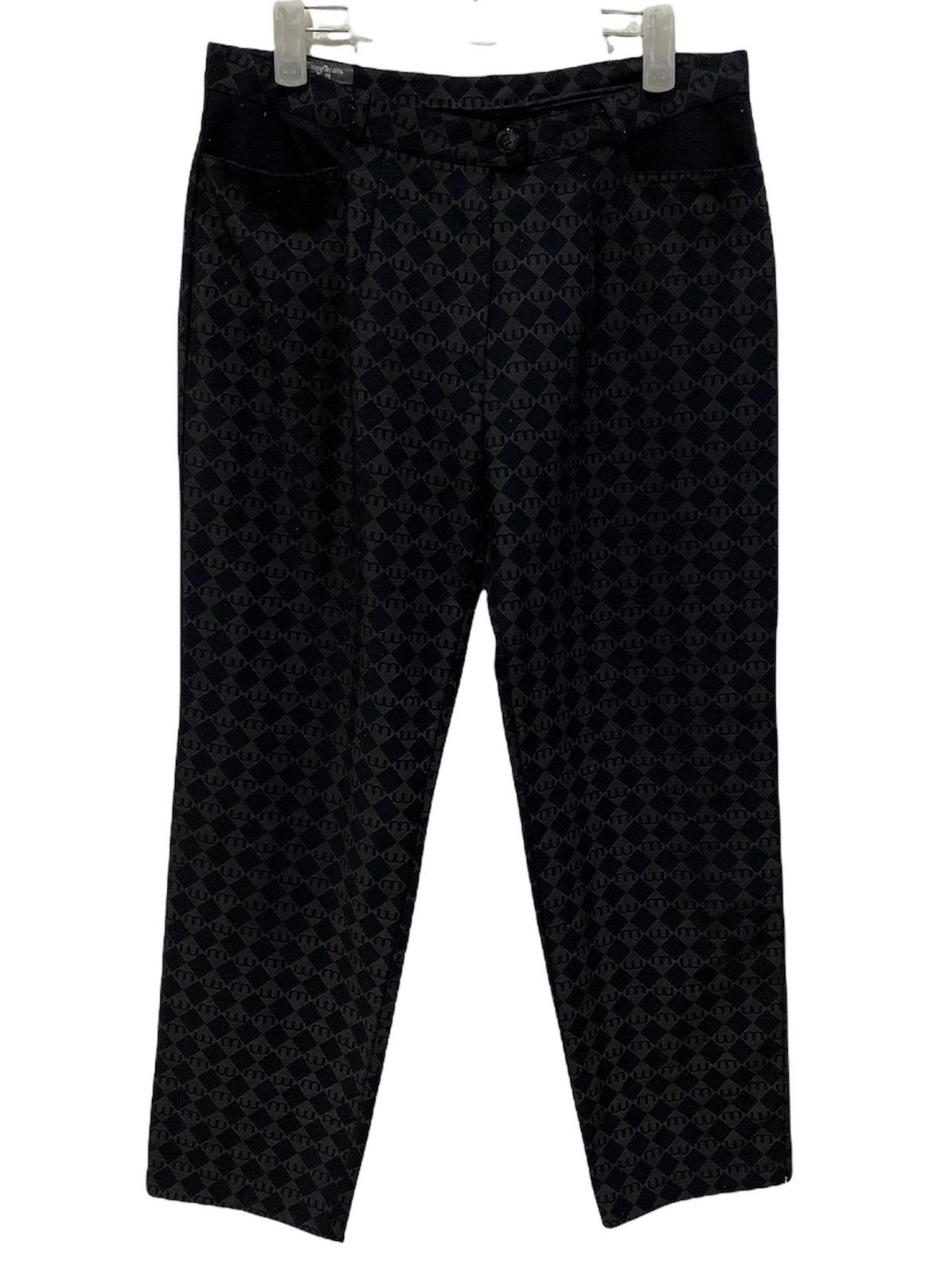 Designer 🔥 NUMBER NINE MONOGRAM INSPIRED STREETWEAR TROUSERS PANTS Size US 32 / EU 48 - 4 Thumbnail