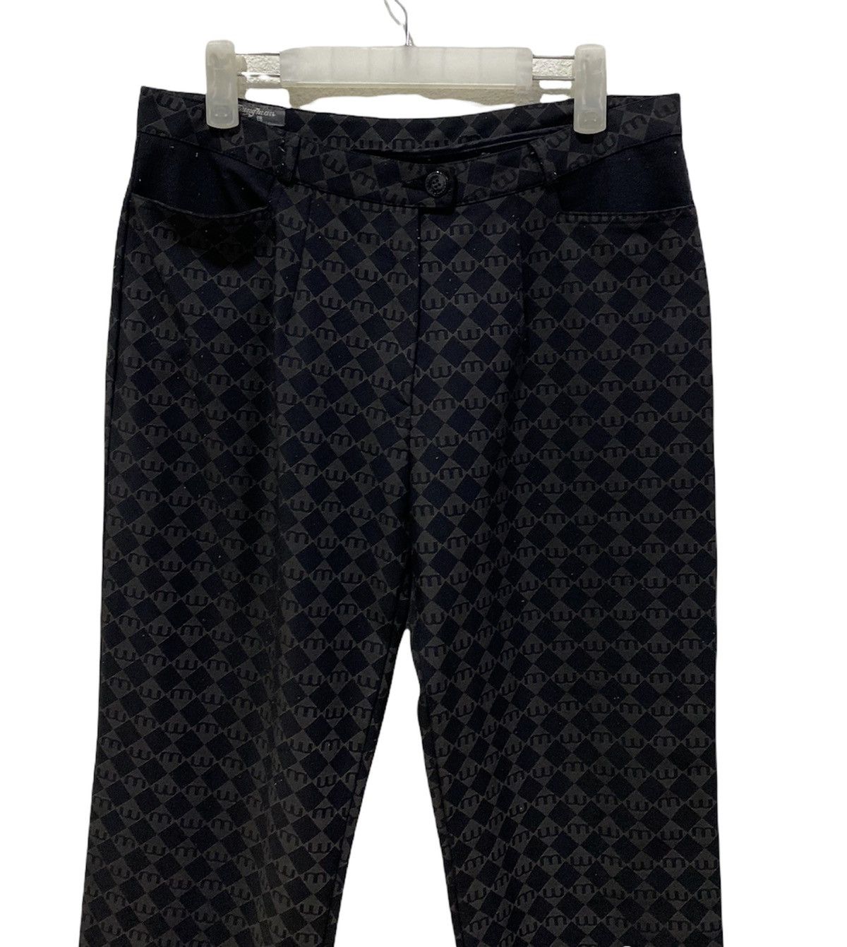 Designer 🔥 NUMBER NINE MONOGRAM INSPIRED STREETWEAR TROUSERS PANTS Size US 32 / EU 48 - 1 Thumbnail