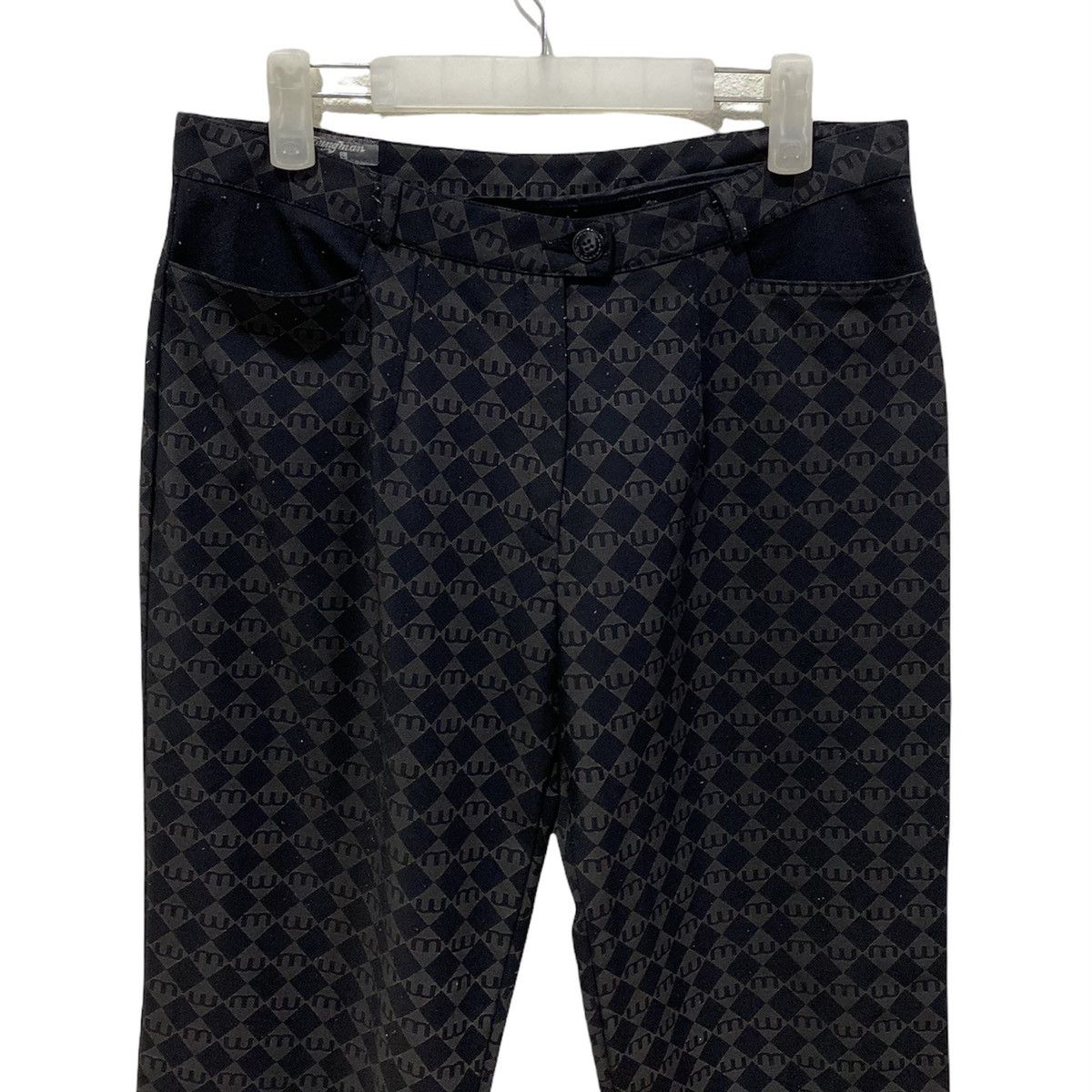 Designer 🔥 NUMBER NINE MONOGRAM INSPIRED STREETWEAR TROUSERS PANTS Size US 32 / EU 48 - 2 Thumbnail