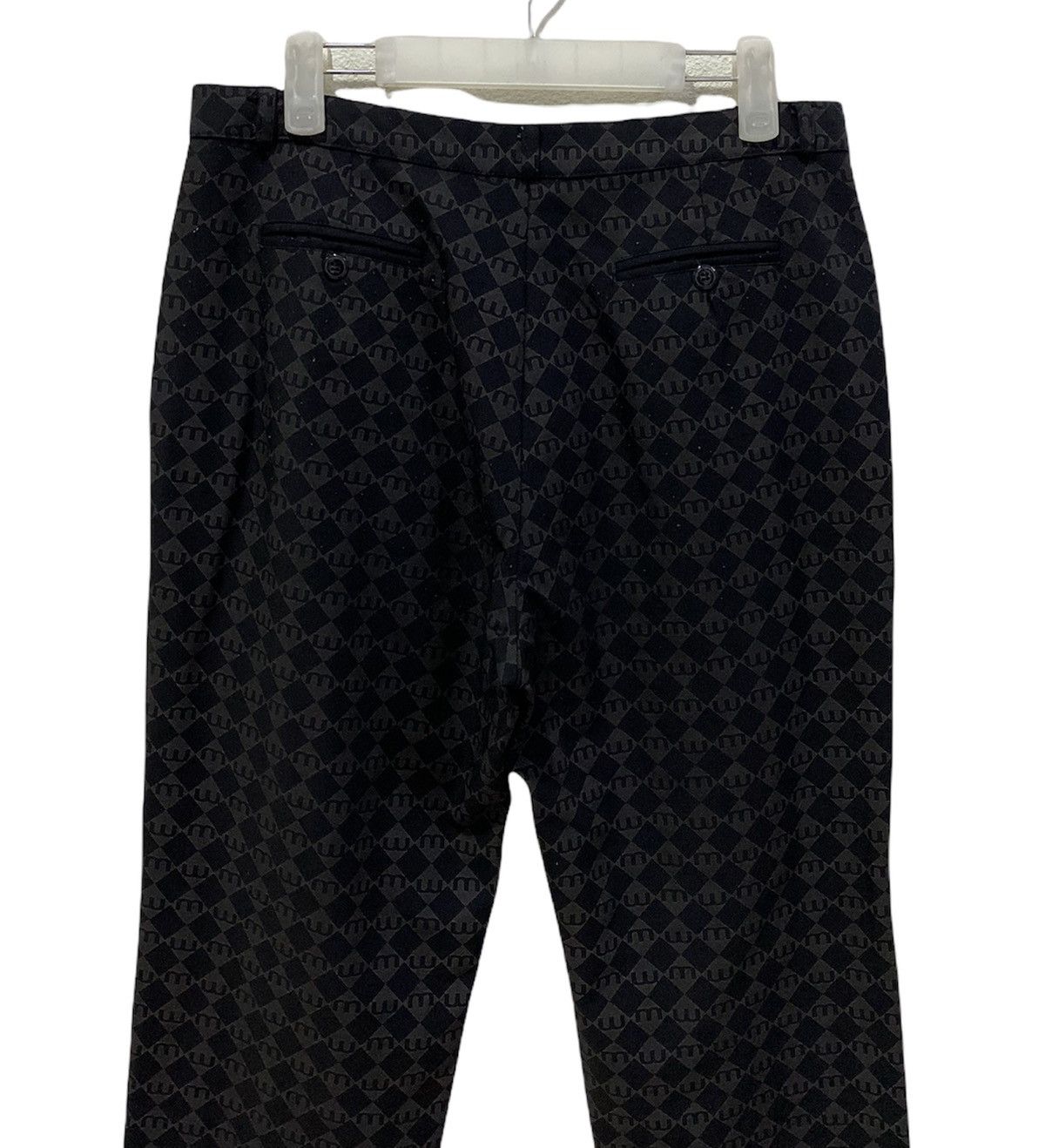 Designer 🔥 NUMBER NINE MONOGRAM INSPIRED STREETWEAR TROUSERS PANTS Size US 32 / EU 48 - 3 Thumbnail