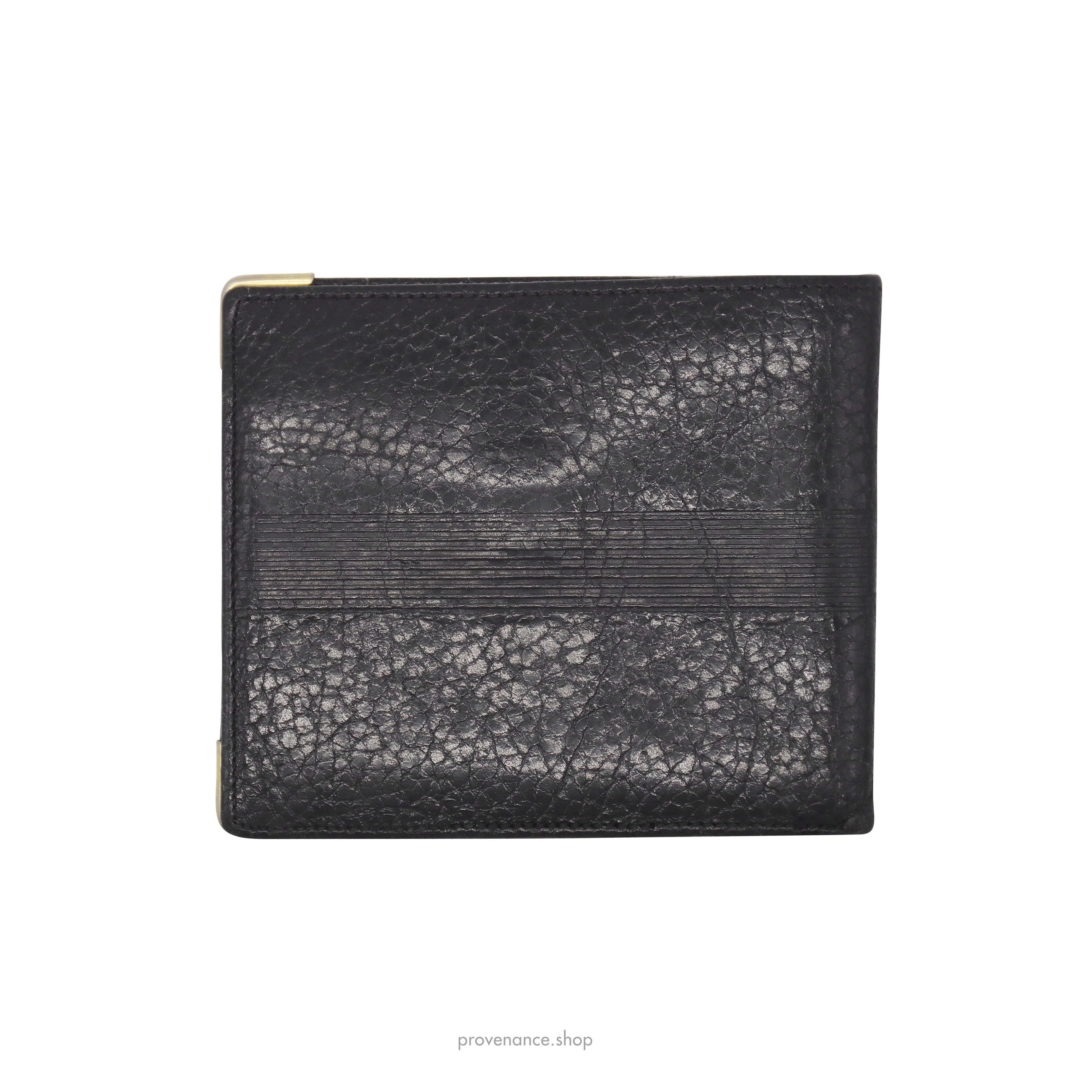 Givenchy 🔴 ID Bifold Wallet - Black Leather Size ONE SIZE - 2 Thumbnail