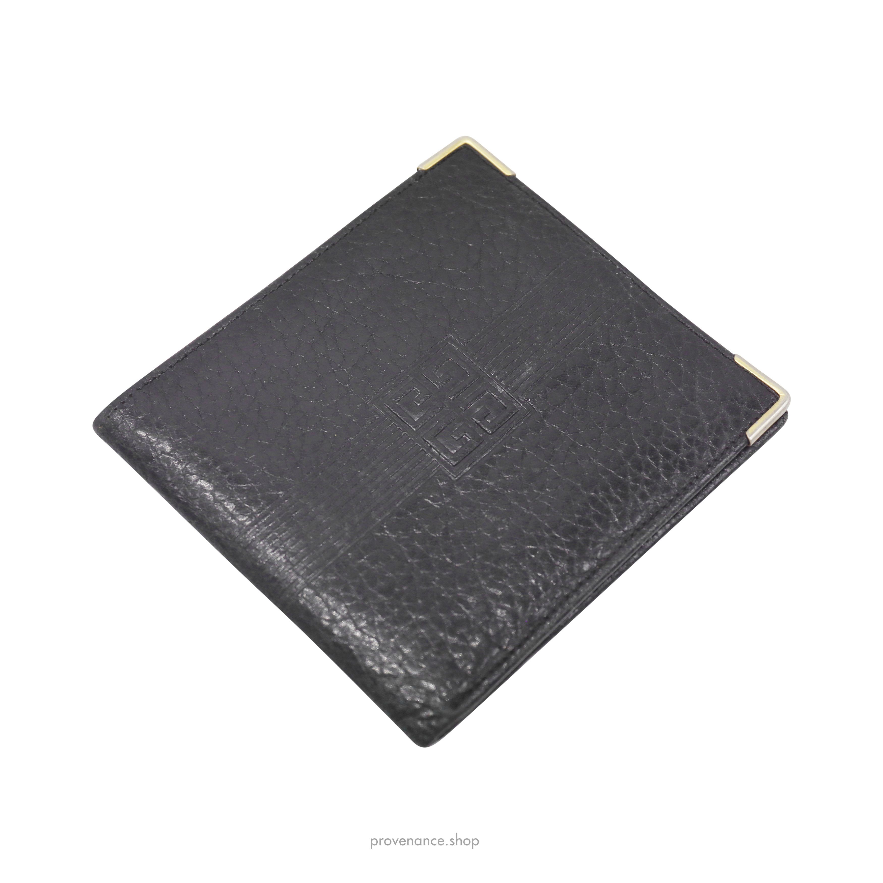 Givenchy 🔴 ID Bifold Wallet - Black Leather Size ONE SIZE - 3 Thumbnail