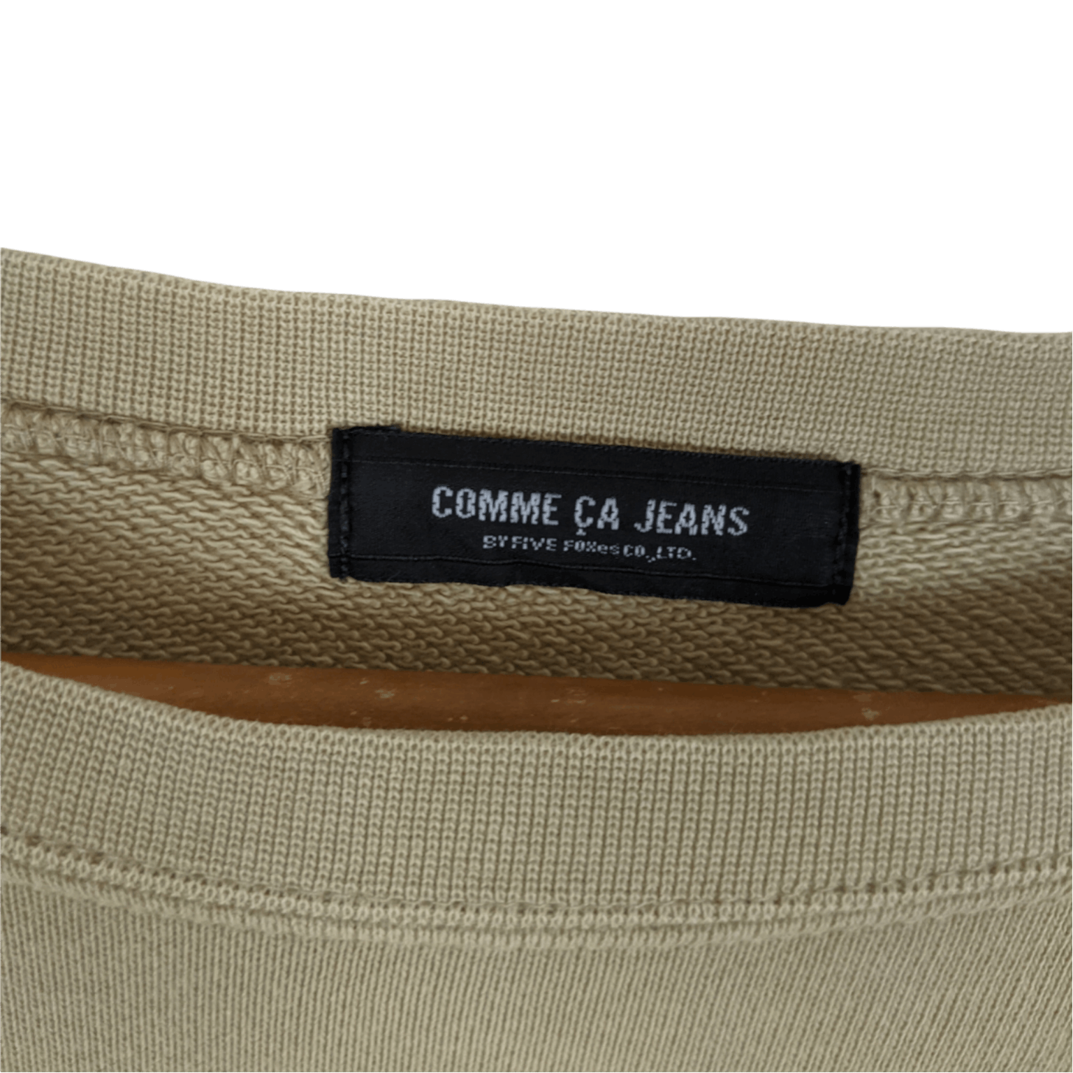 Comme Ca Ism COMME CA Jeans Big Spell Out Jumper Sweatshirt Size US L / EU 52-54 / 3 - 6 Thumbnail