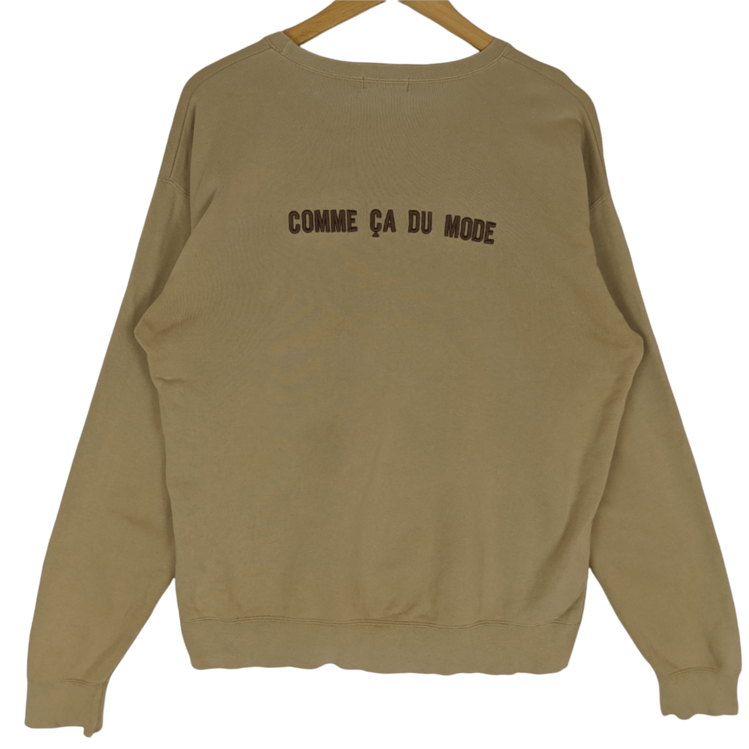Comme Ca Ism COMME CA Jeans Big Spell Out Jumper Sweatshirt Size US L / EU 52-54 / 3 - 3 Thumbnail