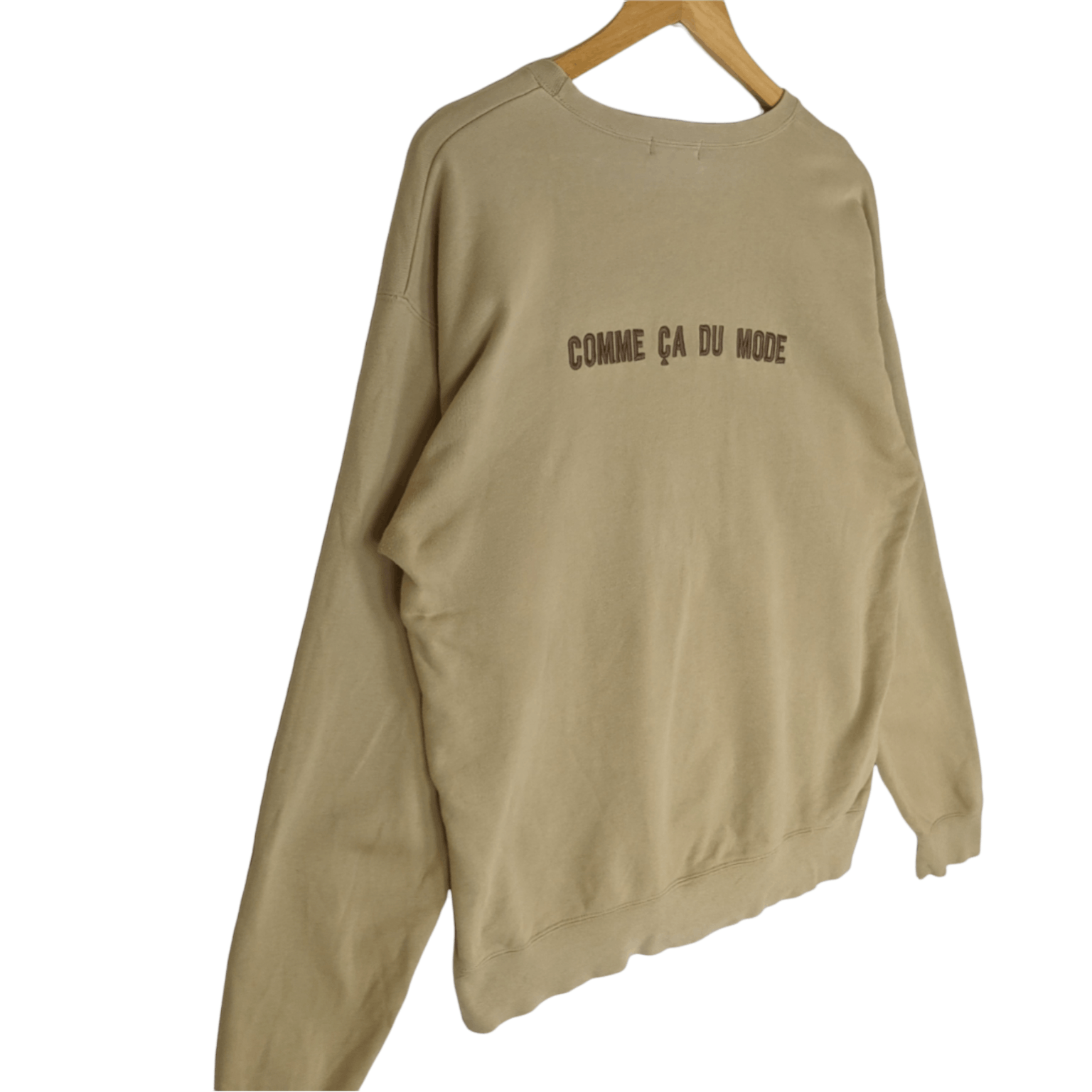 Comme Ca Ism COMME CA Jeans Big Spell Out Jumper Sweatshirt Size US L / EU 52-54 / 3 - 4 Thumbnail