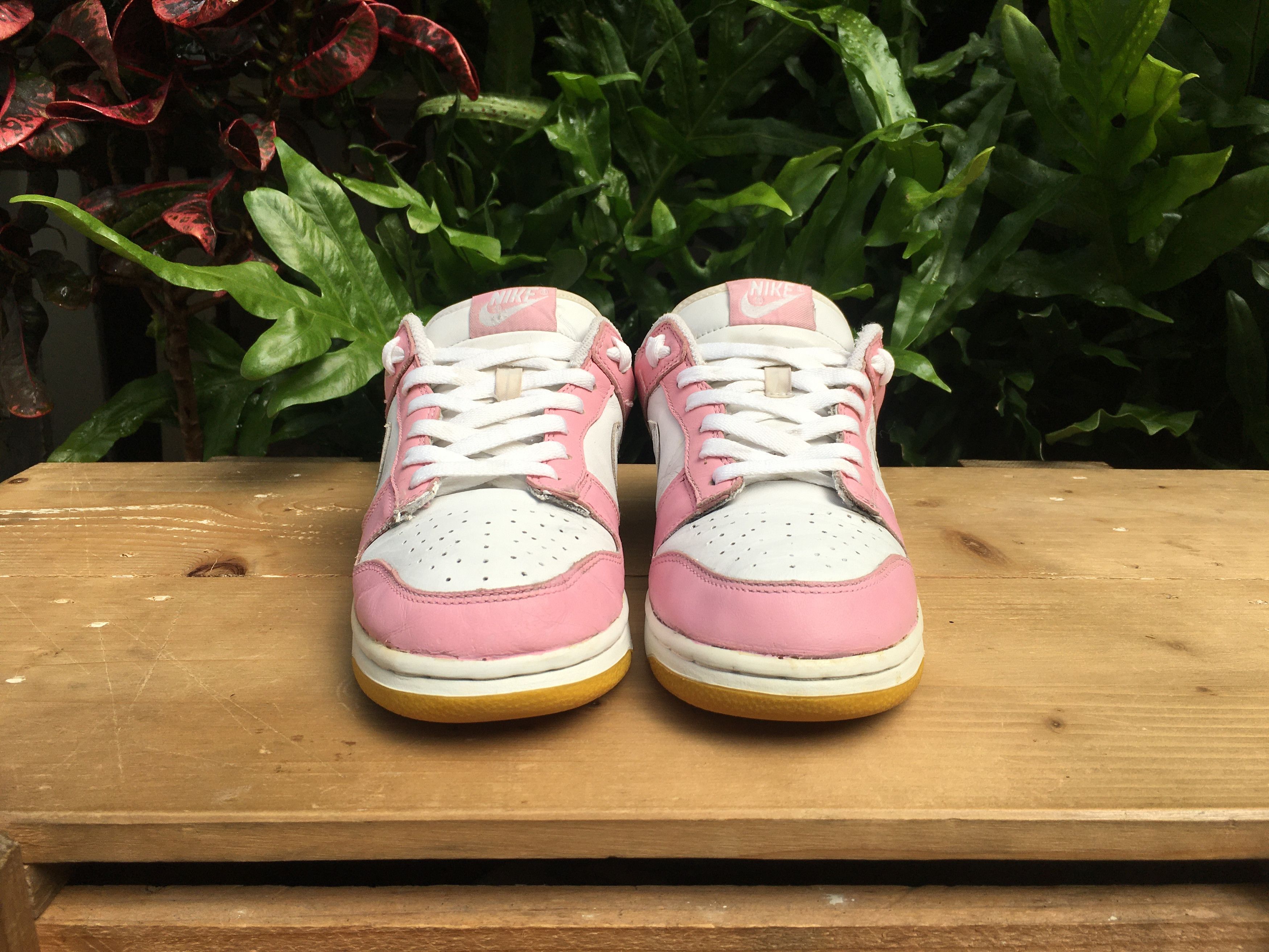 Nike 🔥 Nike Dunk Low Real Pink 2005 Rare Size US 7 / EU 40 - 9 Thumbnail