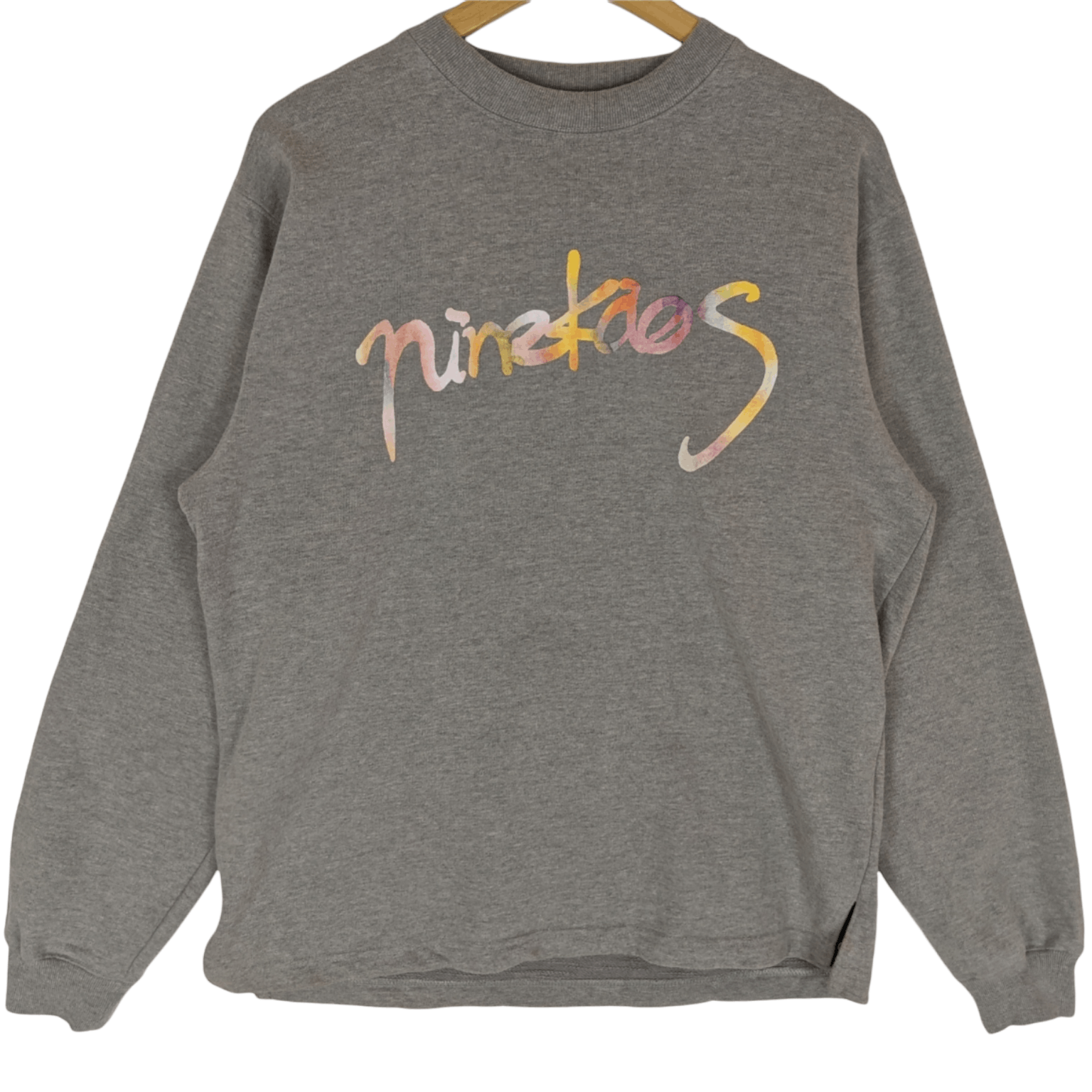 Japanese Brand Japan INSTIC Ninekaos Big Spell Out Jumper Sweatshirt Size US L / EU 52-54 / 3 - 2 Thumbnail