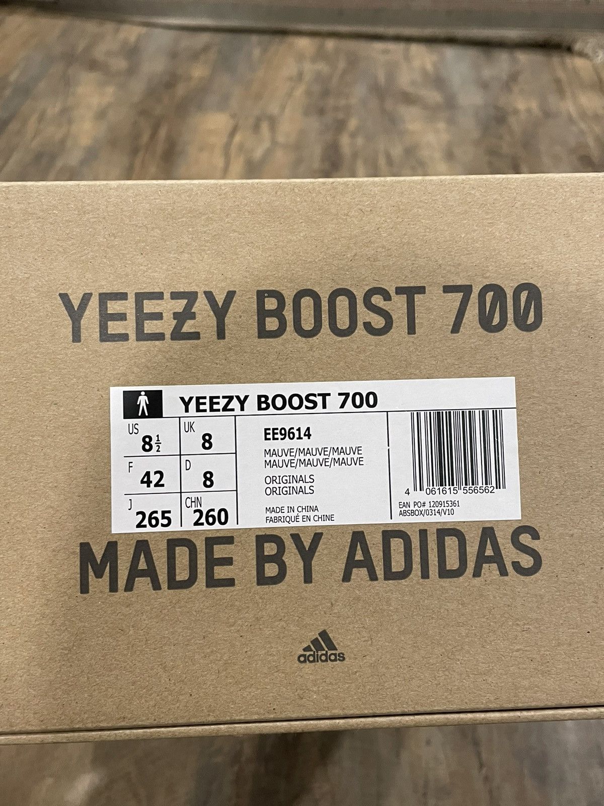 Adidas × Kanye West adidas Yeezy Boost 700 Mauve 2018 Size 8.5 Sneakers Kanye Size US 8.5 / EU 41-42 - 9 Thumbnail