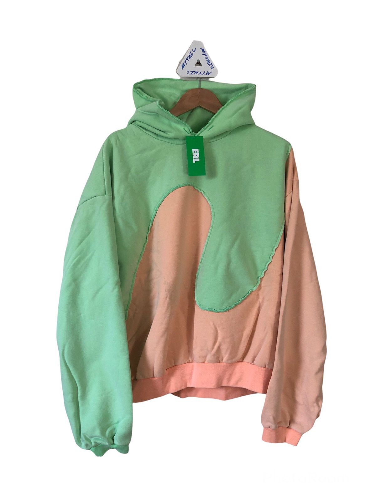 ERL ERL Swirl Hoodie Green/Orange Size US L / EU 52-54 / 3 - 1 Thumbnail