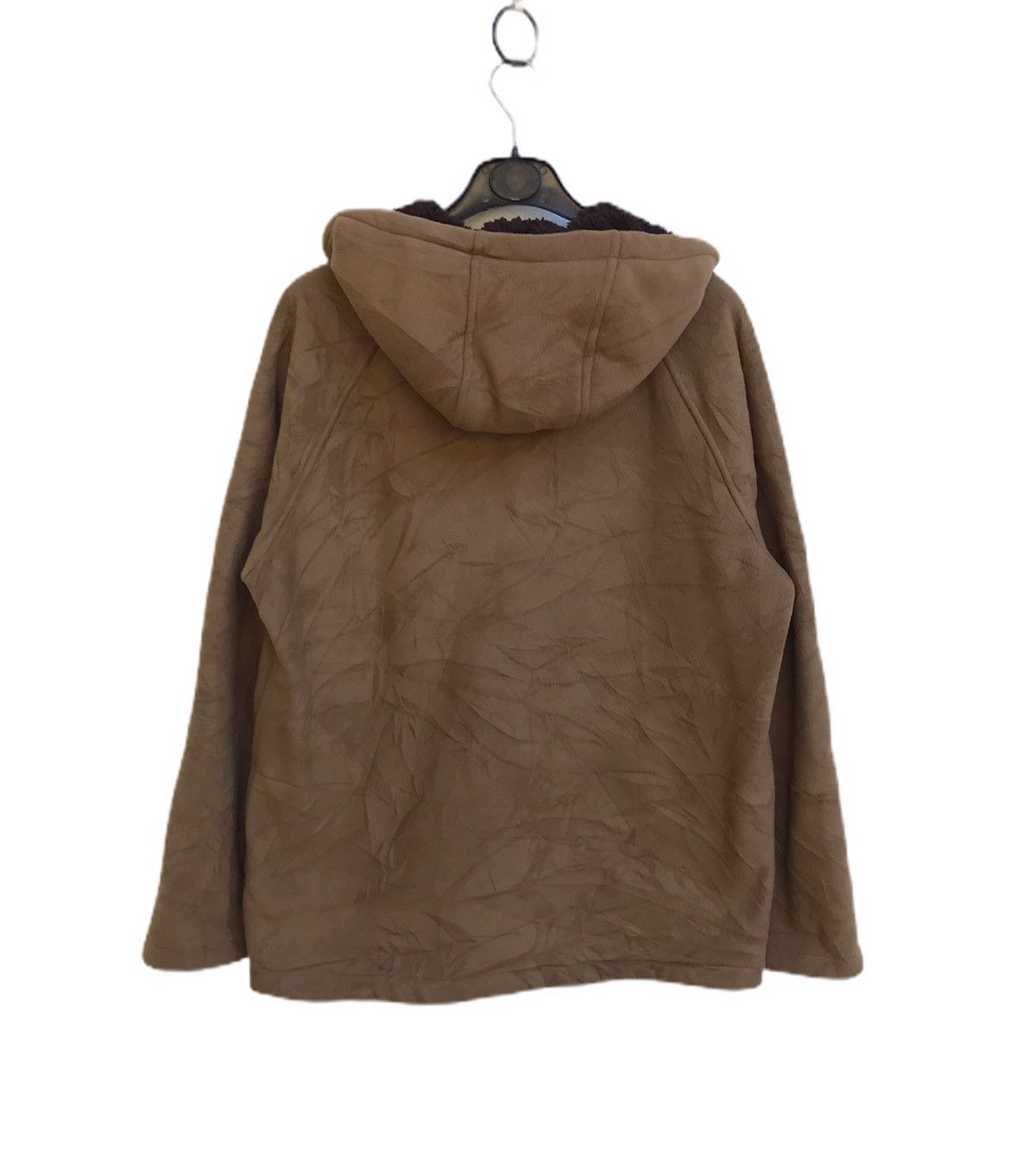 Japanese Brand × Uniqlo Uniqlo Big Pocket Jacket Fleece Sherpa Inside With Hoodies Size US M / EU 48-50 / 2 - 2 Thumbnail