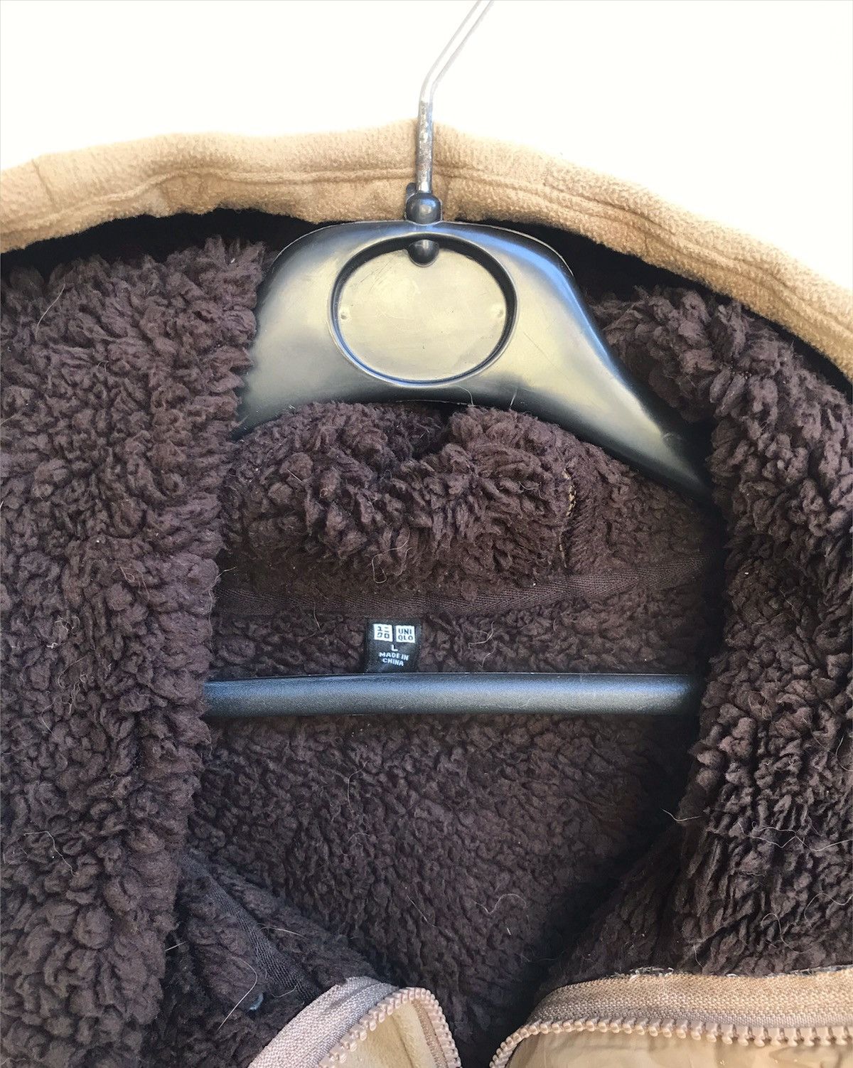 Japanese Brand × Uniqlo Uniqlo Big Pocket Jacket Fleece Sherpa Inside With Hoodies Size US M / EU 48-50 / 2 - 5 Thumbnail