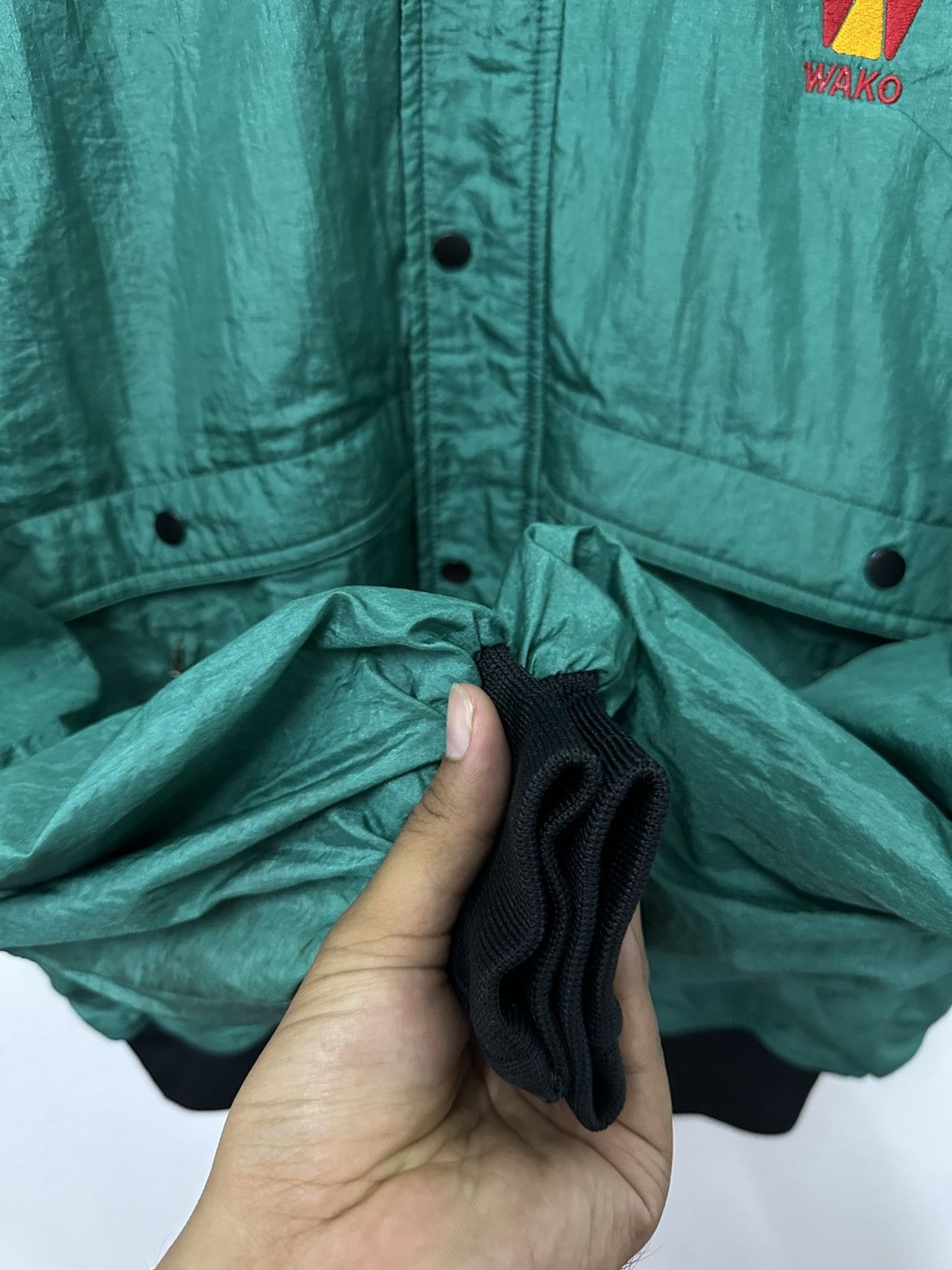 Vintage Vintage Warp Wako Embroidery Logo Jacket Size US L / EU 52-54 / 3 - 5 Thumbnail