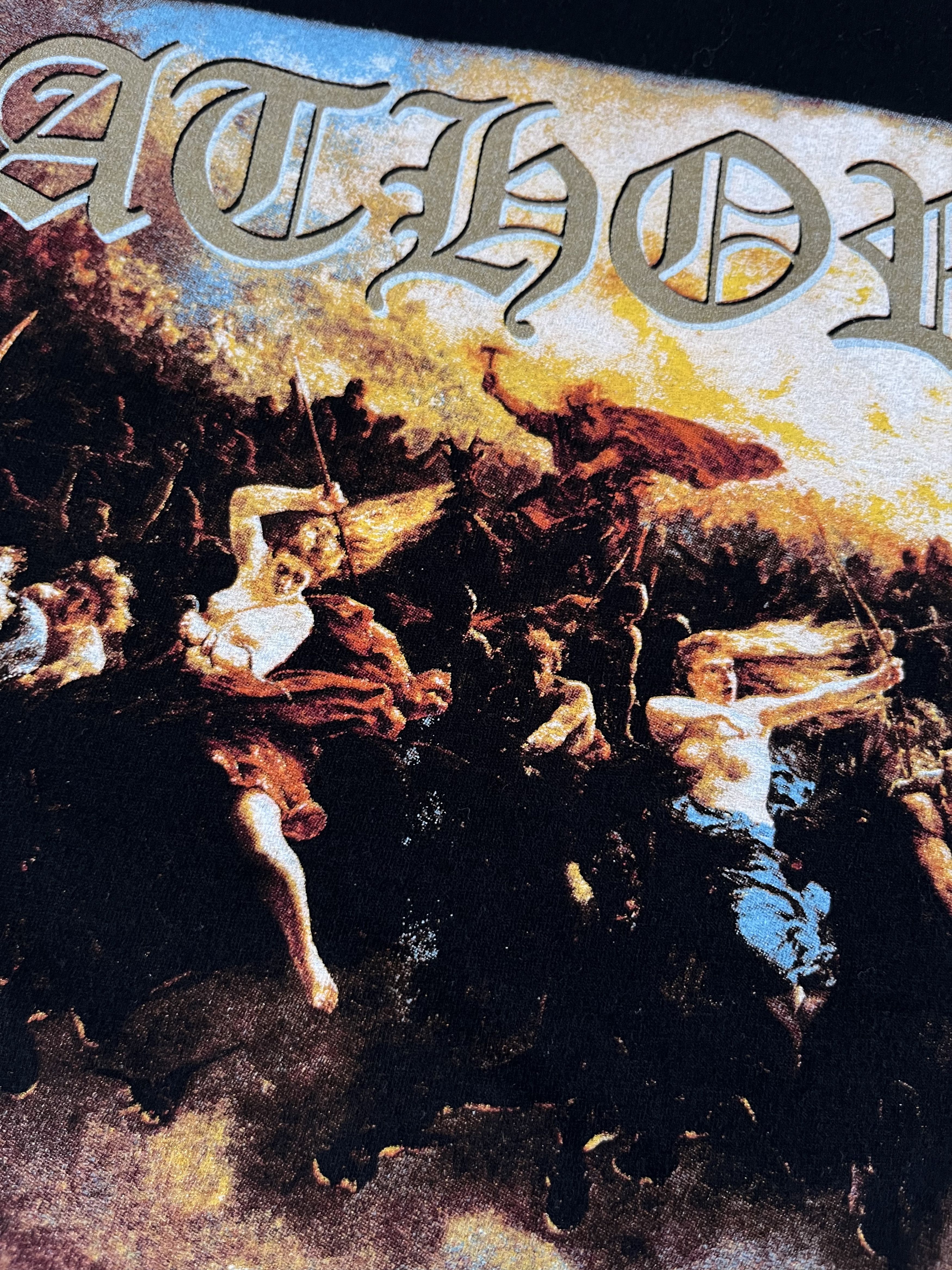 Band Tees × Vintage Bathory "Blood Fire Death" 1988 Album Cover Size US M / EU 48-50 / 2 - 5 Thumbnail