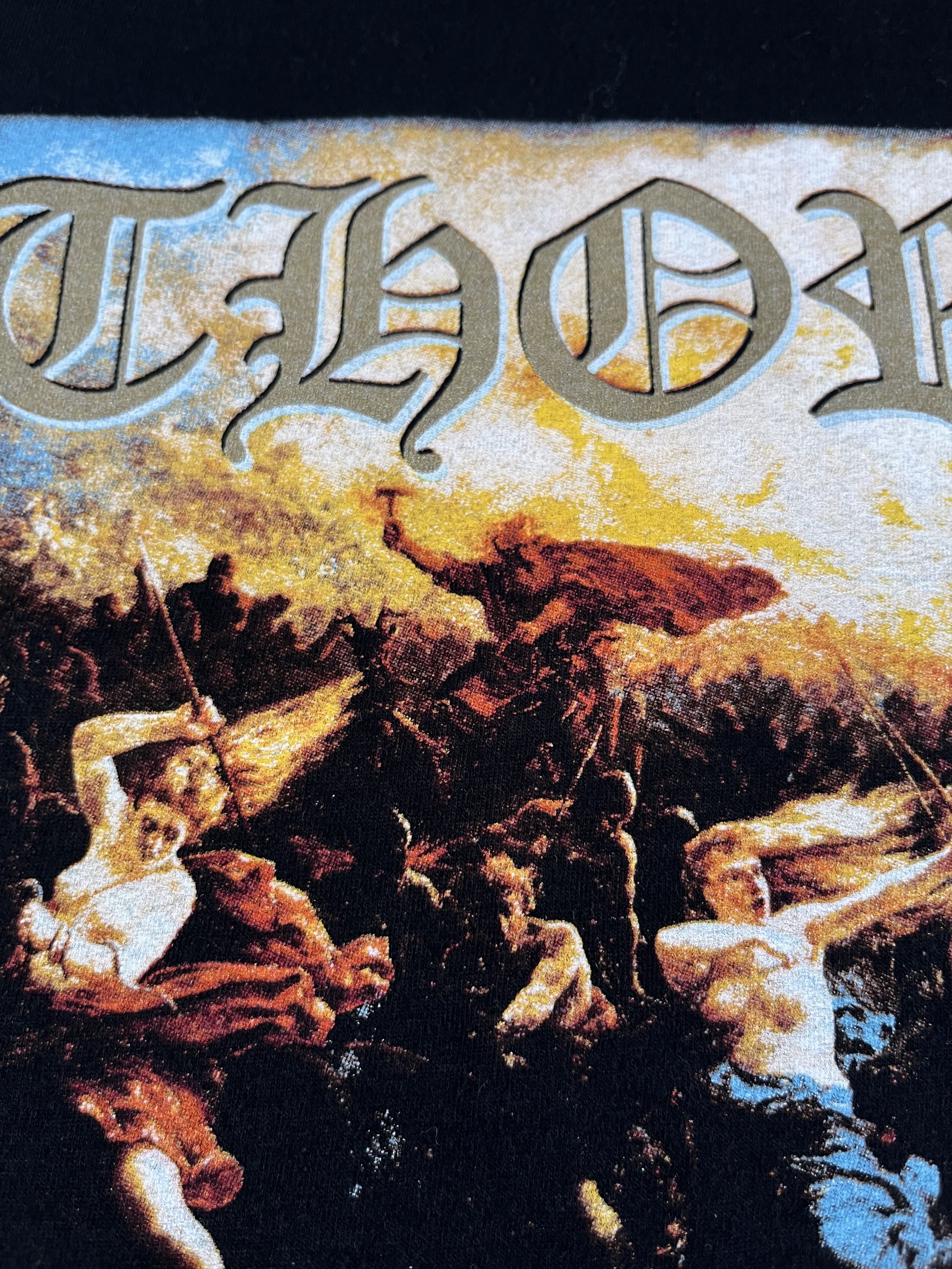 Band Tees × Vintage Bathory "Blood Fire Death" 1988 Album Cover Size US M / EU 48-50 / 2 - 7 Thumbnail