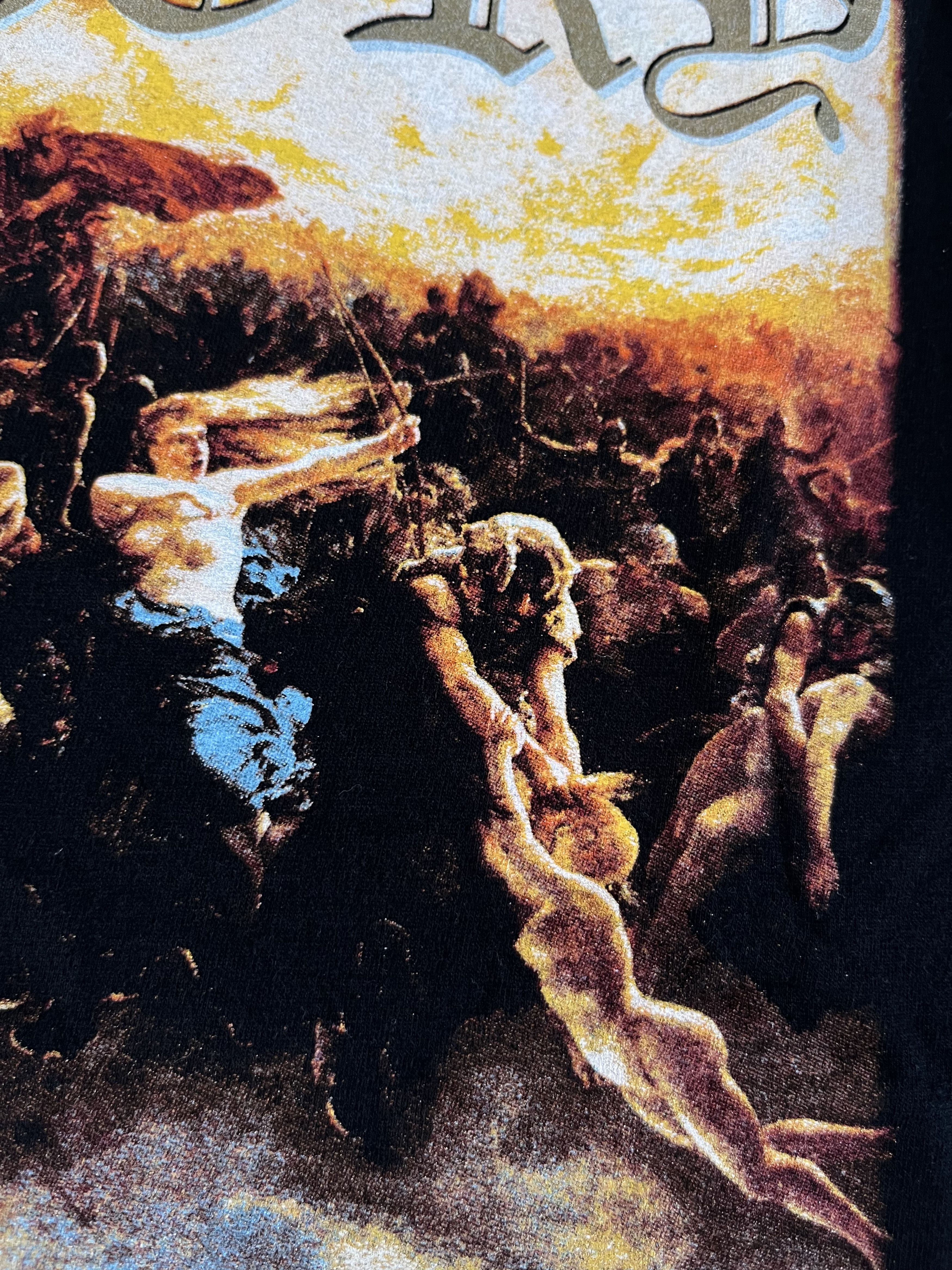 Band Tees × Vintage Bathory "Blood Fire Death" 1988 Album Cover Size US M / EU 48-50 / 2 - 6 Thumbnail