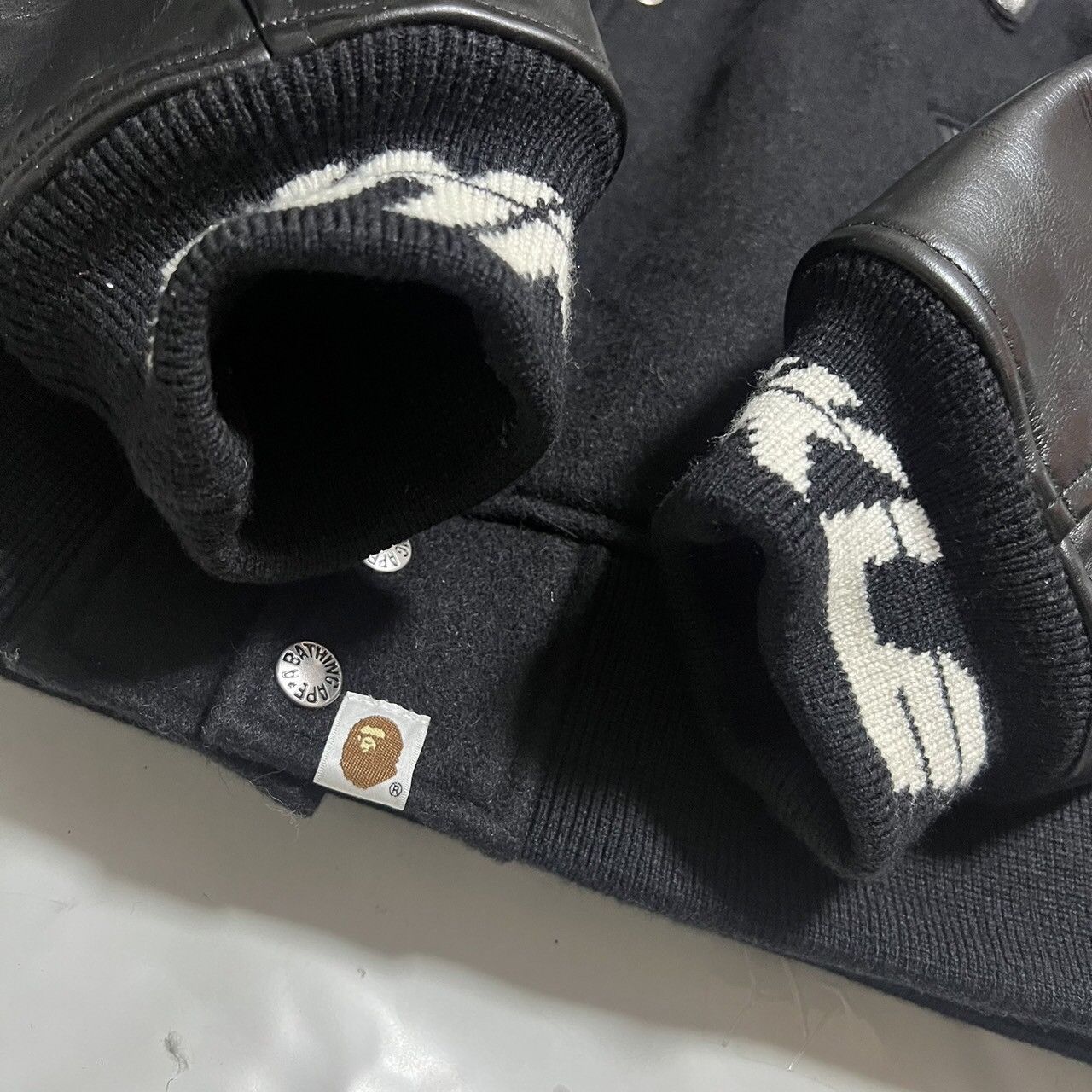 Bape very very rare BAPE unkie versity jacket Size US XL / EU 56 / 4 - 2 Thumbnail
