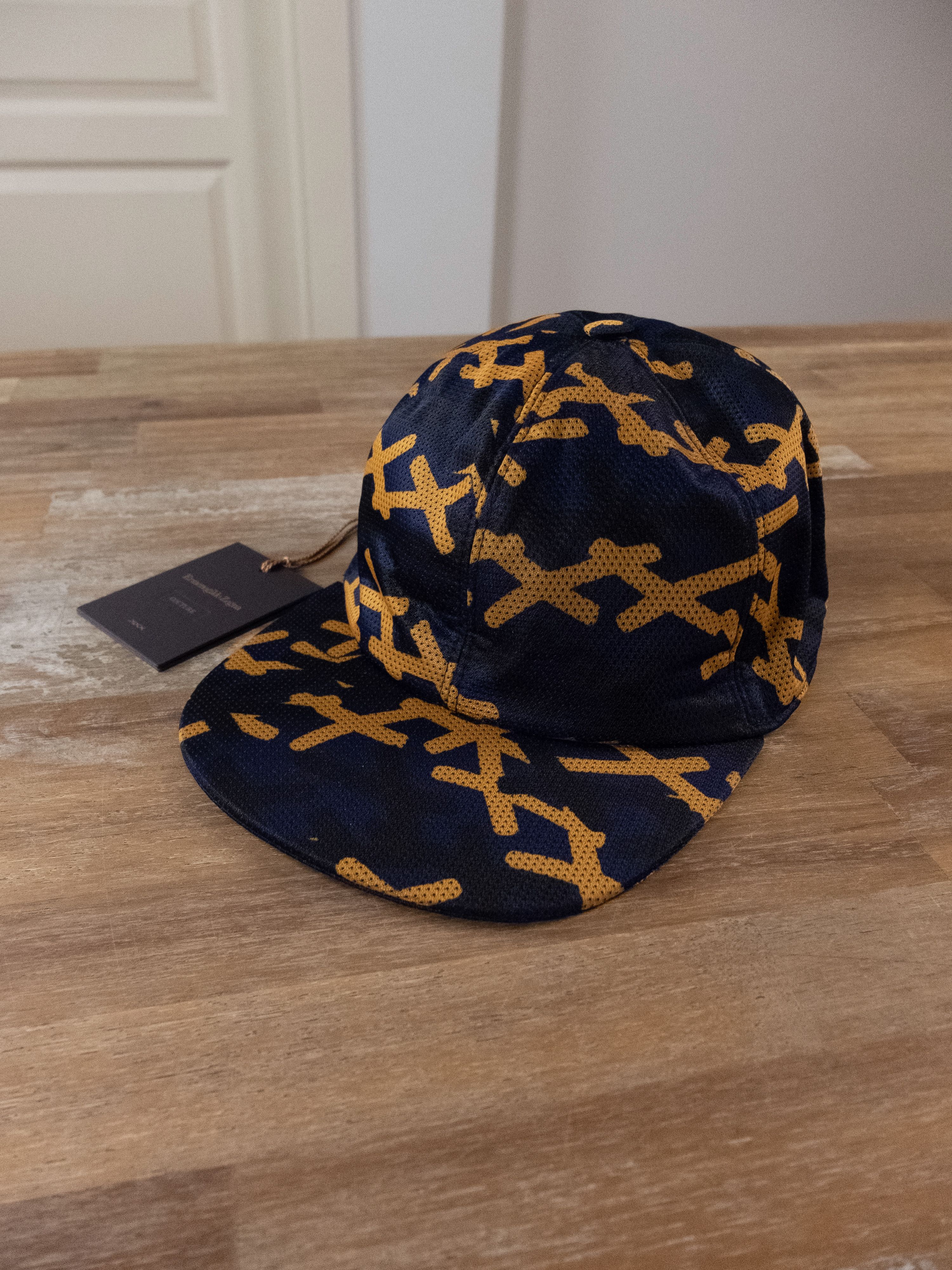 Ermenegildo Zegna ERMENEGILDO ZEGNA COUTURE XXX blue baseball cap hat Medium Size ONE SIZE - 1 Thumbnail