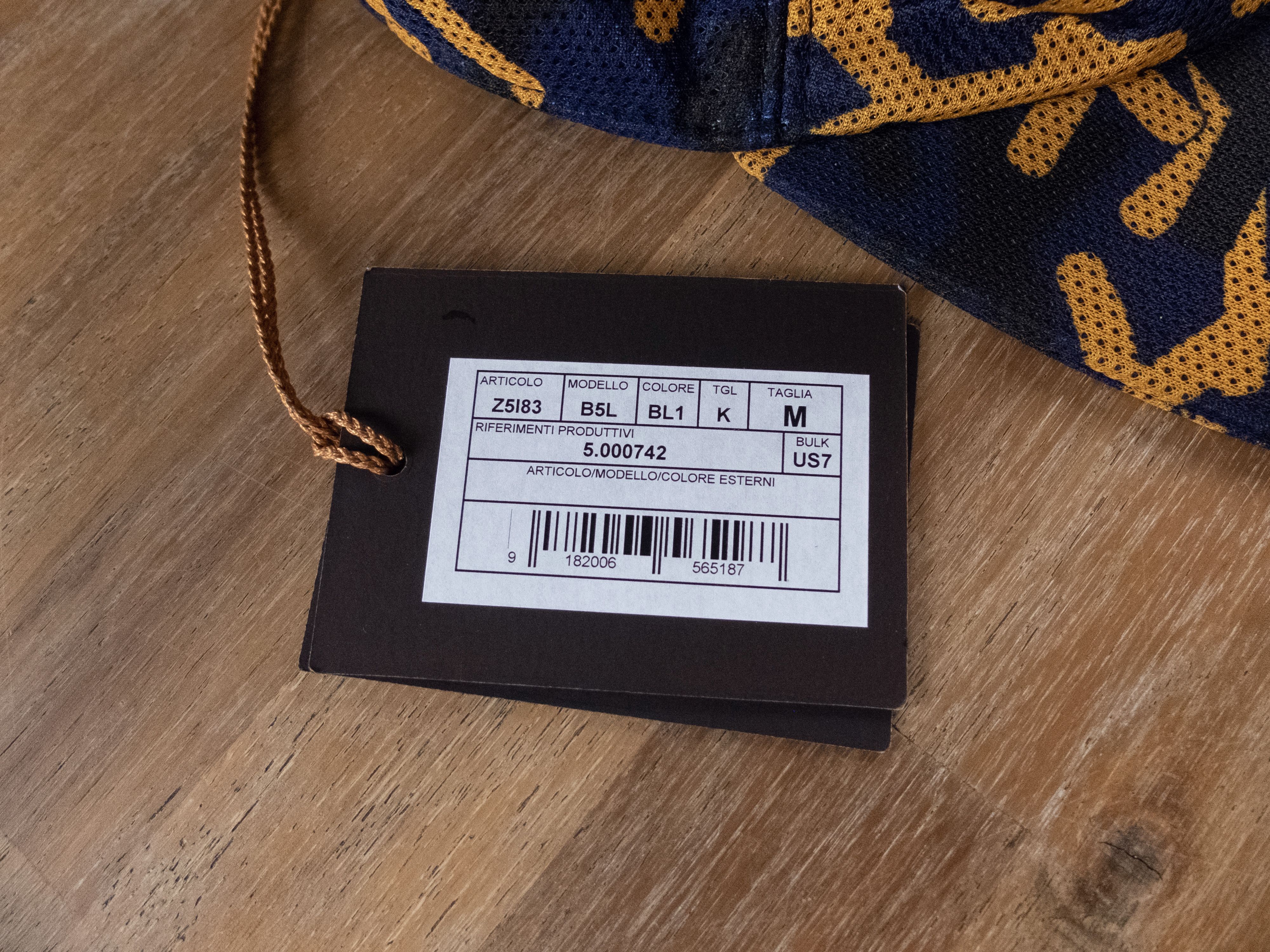 Ermenegildo Zegna ERMENEGILDO ZEGNA COUTURE XXX blue baseball cap hat Medium Size ONE SIZE - 3 Thumbnail