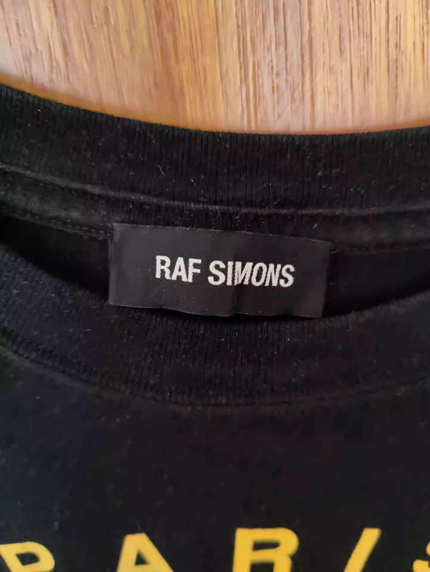 Raf Simons raf simons paris show t-shirt Size US M / EU 48-50 / 2 - 3 Thumbnail