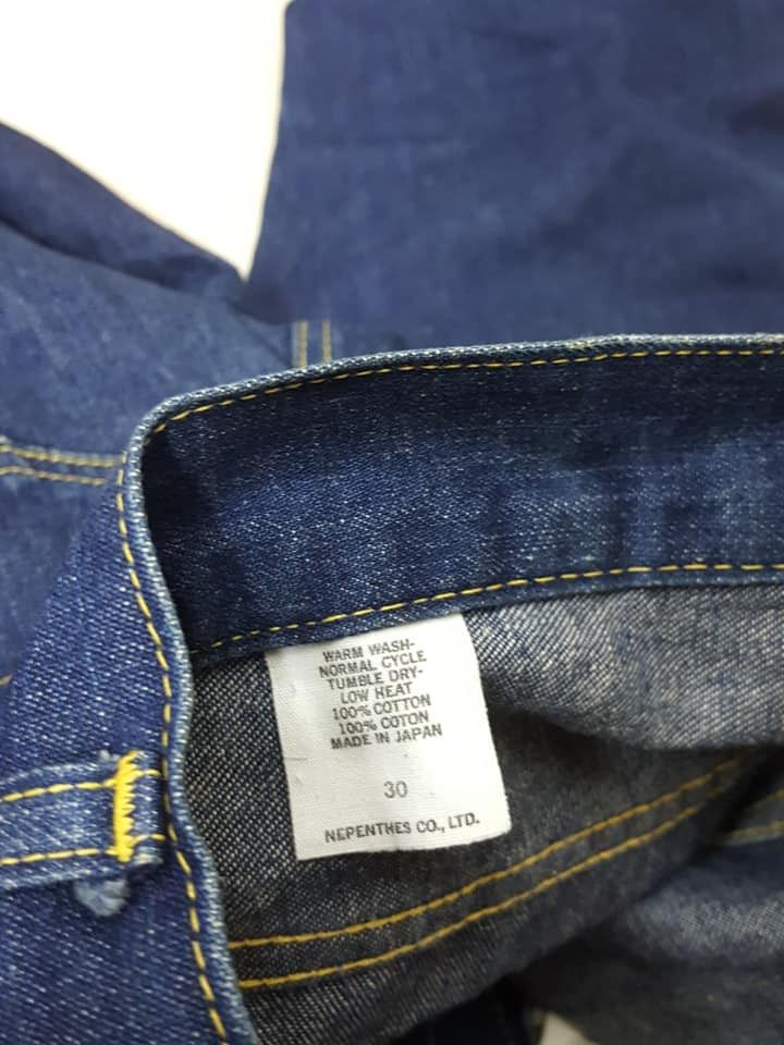 Needles × Nepenthes Hoggs Nepenthes Fly Button Denim Size US 32 / EU 48 - 20 Thumbnail