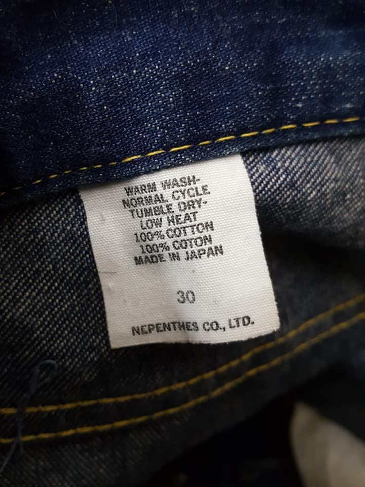 Needles × Nepenthes Hoggs Nepenthes Fly Button Denim Size US 32 / EU 48 - 19 Thumbnail
