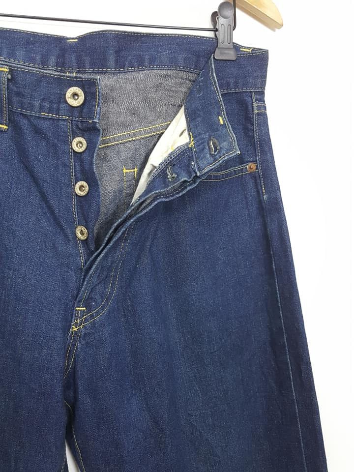 Needles × Nepenthes Hoggs Nepenthes Fly Button Denim Size US 32 / EU 48 - 3 Thumbnail