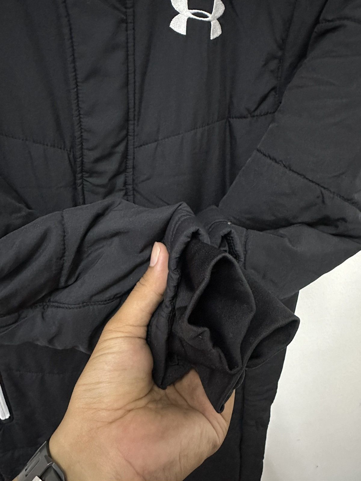Under Armour × Vintage Vintage Under Armour Primaloft Hoodie Outdoor Long Jacket Size US S / EU 44-46 / 1 - 6 Thumbnail