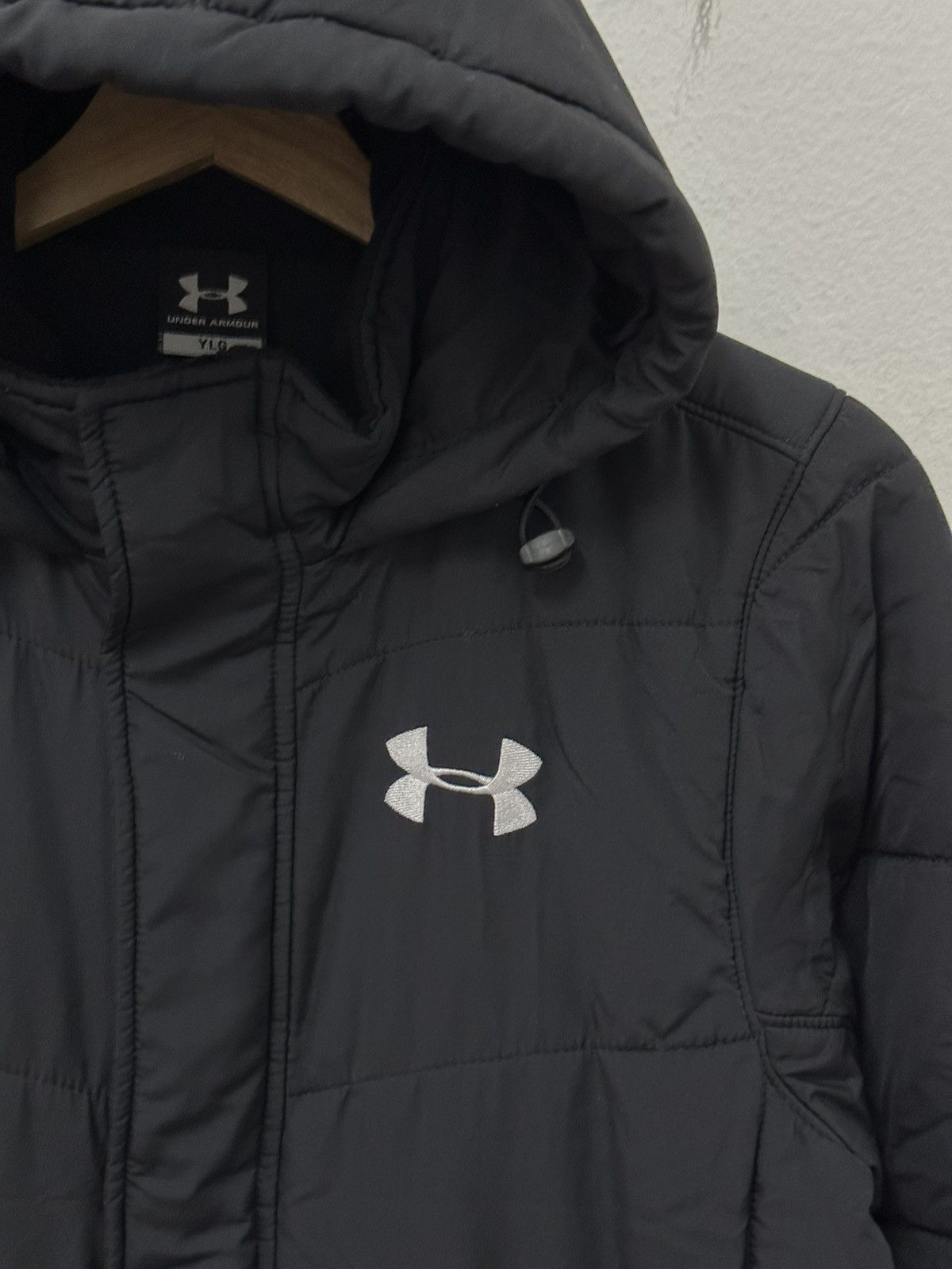 Under Armour × Vintage Vintage Under Armour Primaloft Hoodie Outdoor Long Jacket Size US S / EU 44-46 / 1 - 4 Thumbnail