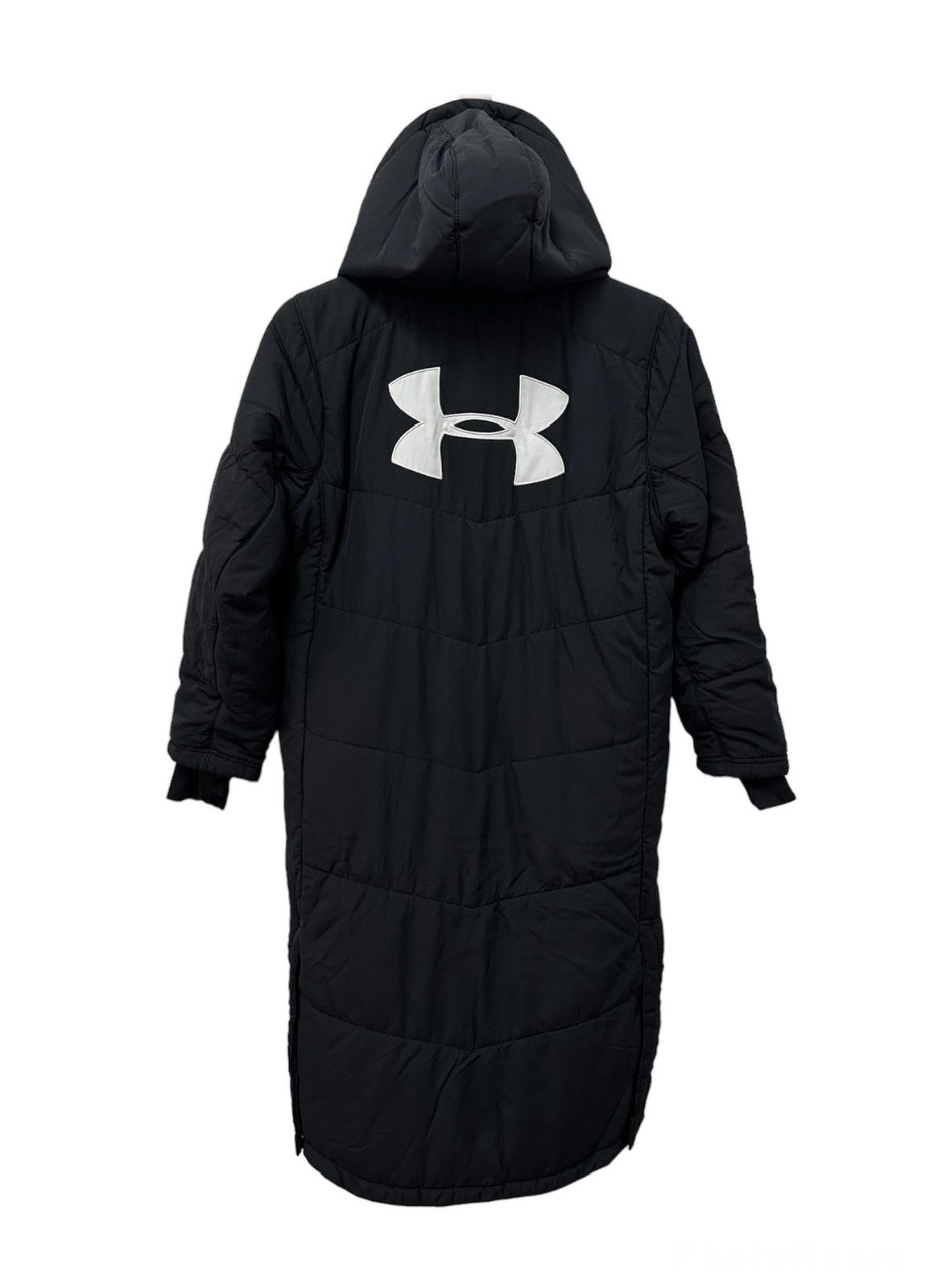 Under Armour × Vintage Vintage Under Armour Primaloft Hoodie Outdoor Long Jacket Size US S / EU 44-46 / 1 - 1 Thumbnail