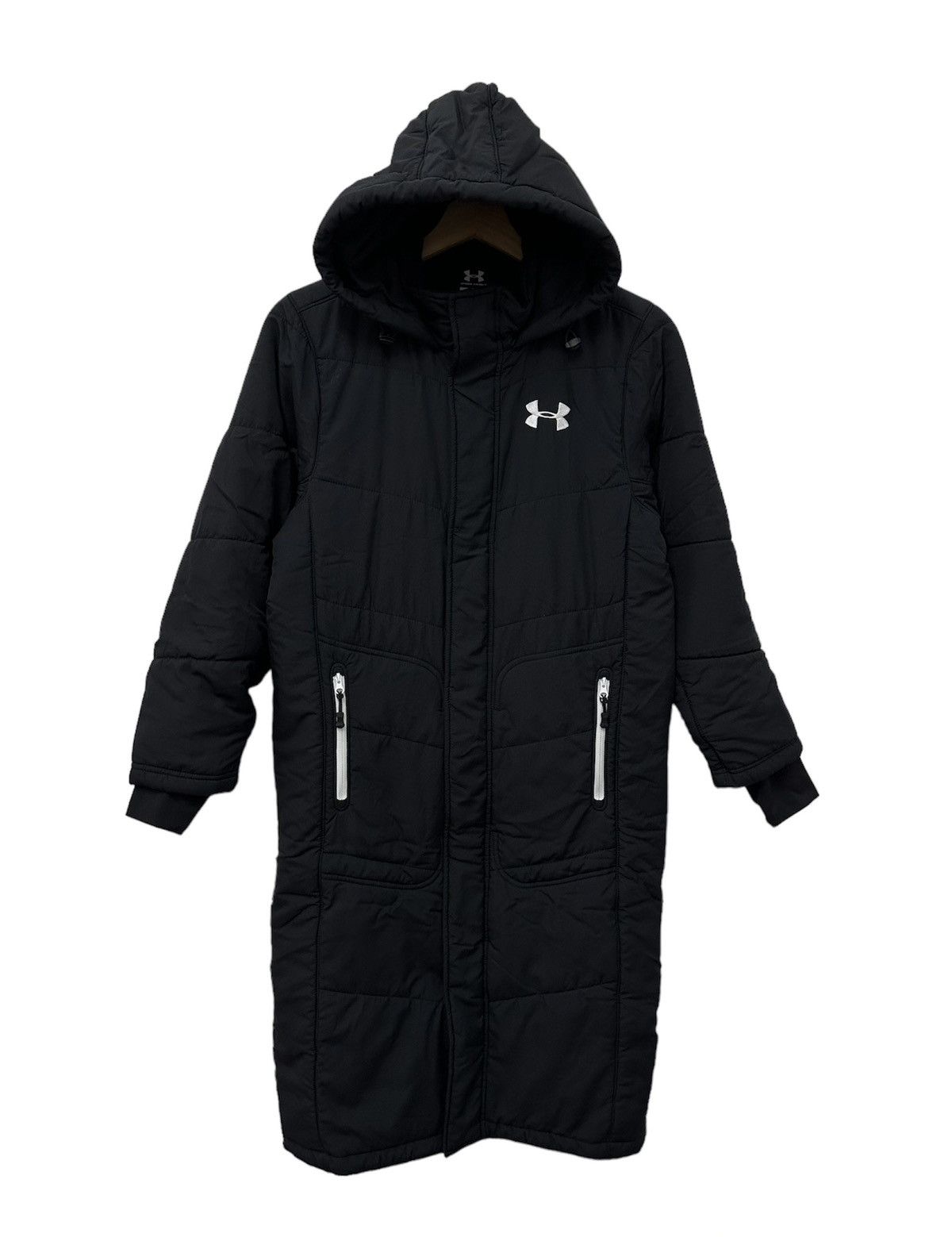 Under Armour × Vintage Vintage Under Armour Primaloft Hoodie Outdoor Long Jacket Size US S / EU 44-46 / 1 - 3 Thumbnail