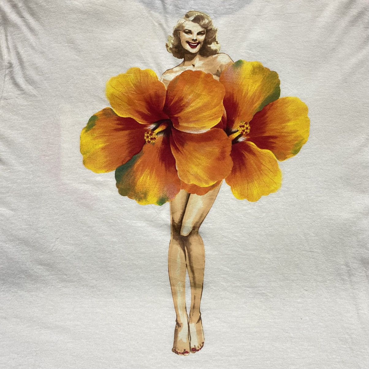 Tommy Hilfiger × Vintage Vintage Tommy Hilfiger Marilyn Monroe Flower Shirt Size US L / EU 52-54 / 3 - 6 Thumbnail