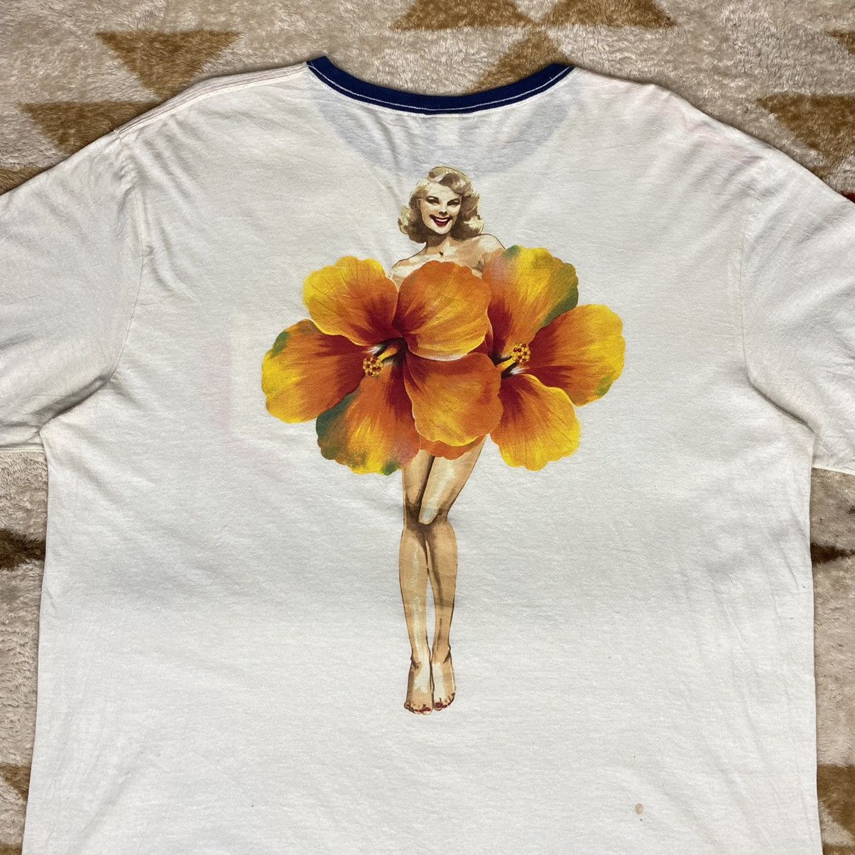 Tommy Hilfiger × Vintage Vintage Tommy Hilfiger Marilyn Monroe Flower Shirt Size US L / EU 52-54 / 3 - 4 Thumbnail