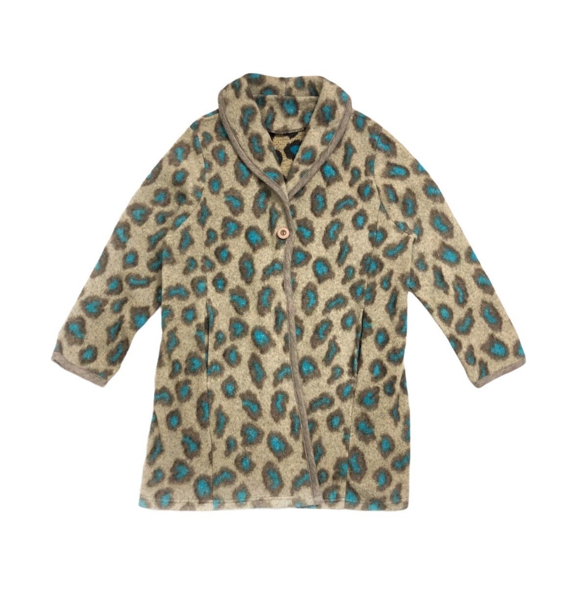 Beauty Beast Outwear Style Cardigan Leopard Overprinted Size US M / EU 48-50 / 2 - 4 Thumbnail