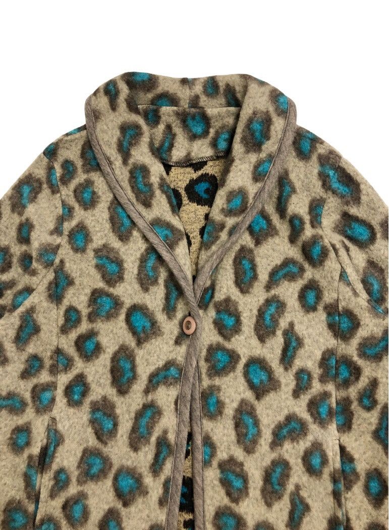 Beauty Beast Outwear Style Cardigan Leopard Overprinted Size US M / EU 48-50 / 2 - 3 Thumbnail