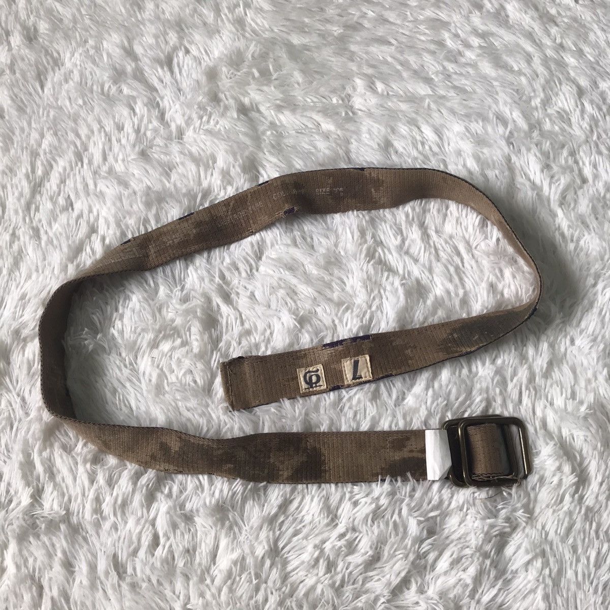 Diesel Rare Diesel Destroid Tape Style Belt Made in Italy Size ONE SIZE - 4 Thumbnail