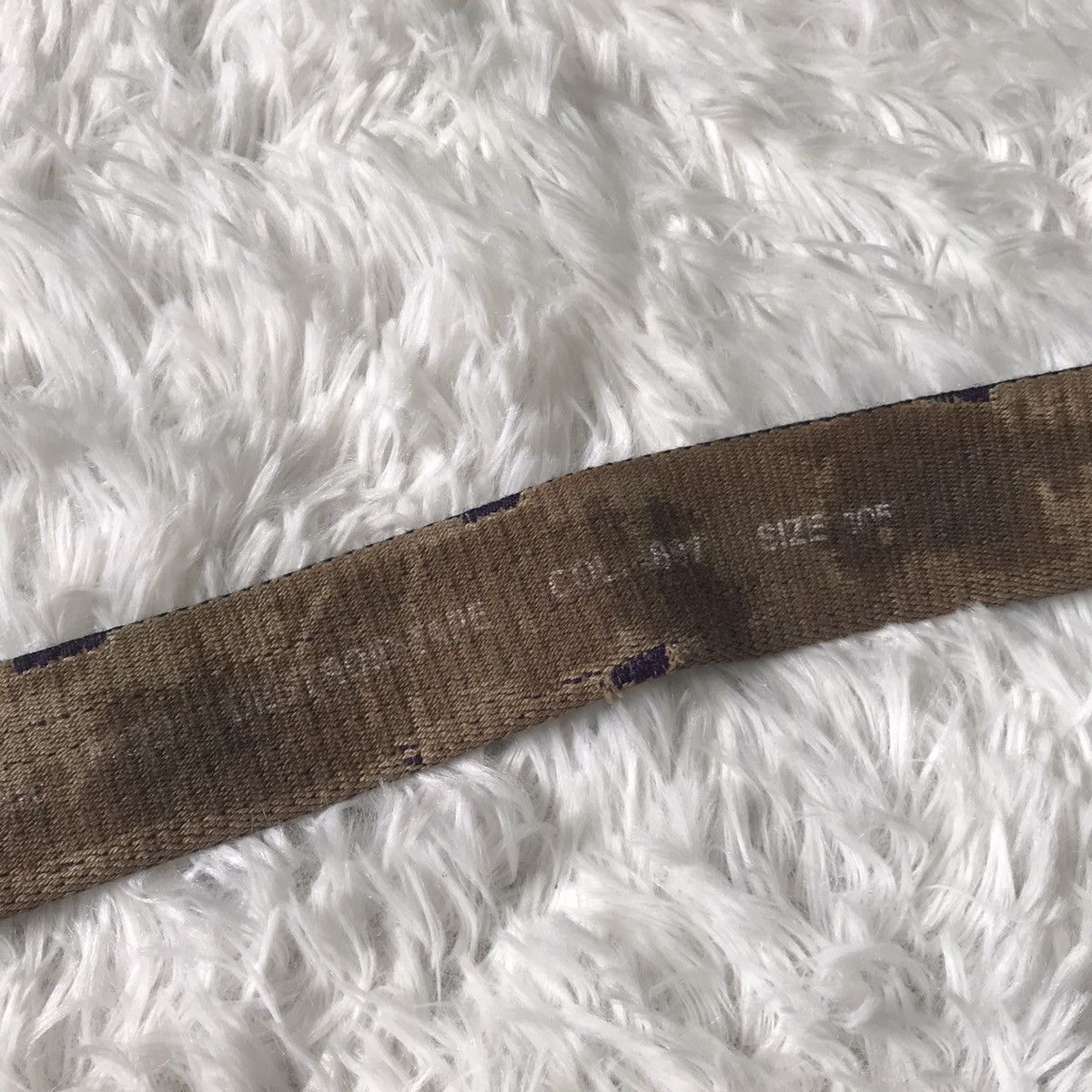 Diesel Rare Diesel Destroid Tape Style Belt Made in Italy Size ONE SIZE - 6 Thumbnail