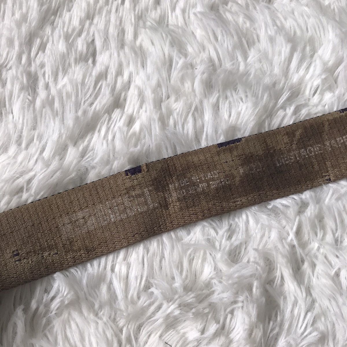 Diesel Rare Diesel Destroid Tape Style Belt Made in Italy Size ONE SIZE - 5 Thumbnail