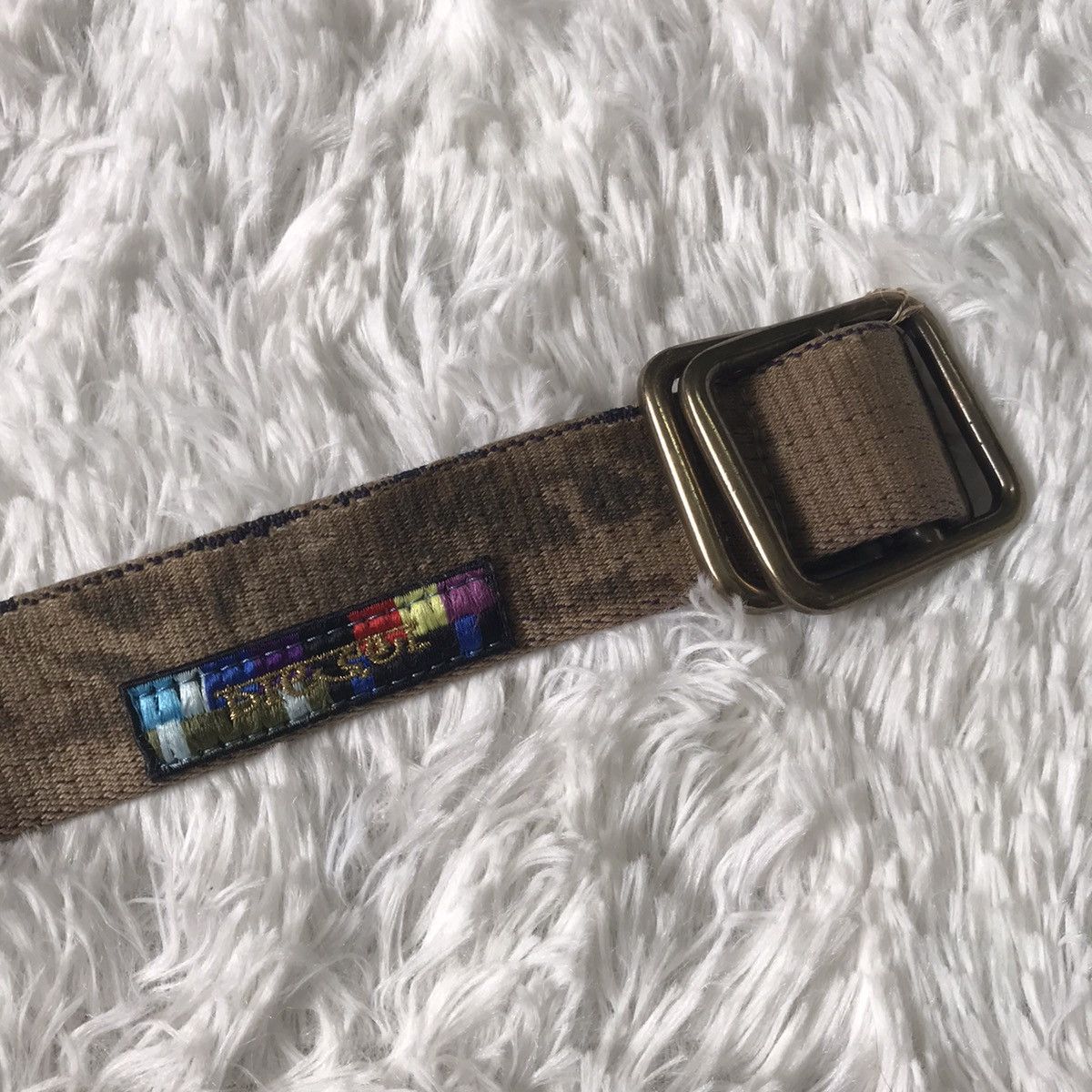 Diesel Rare Diesel Destroid Tape Style Belt Made in Italy Size ONE SIZE - 3 Thumbnail
